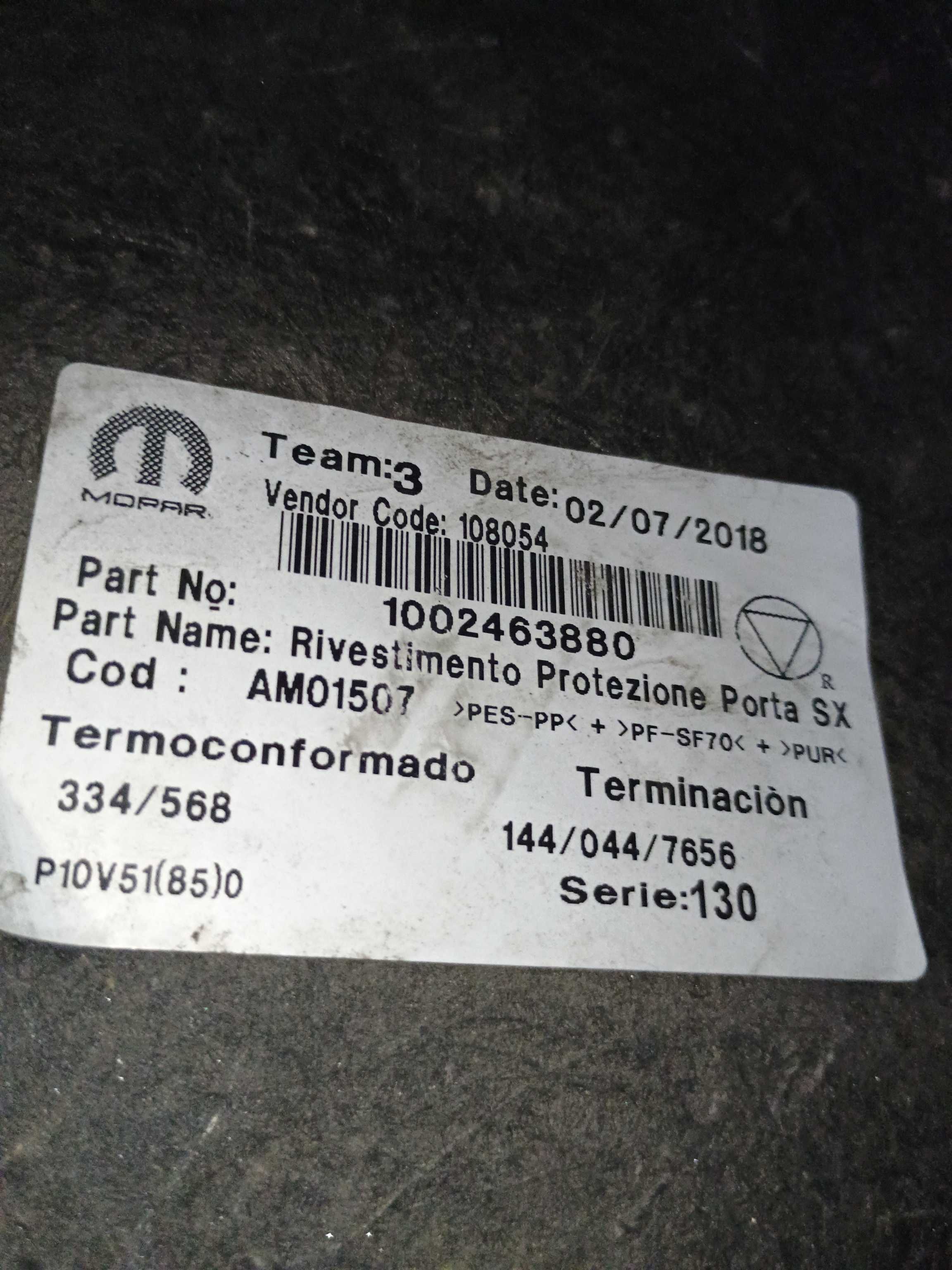 Forro Esq Porta Malas 1002463880 Fiat Cronos Drive 1.3 2019 4