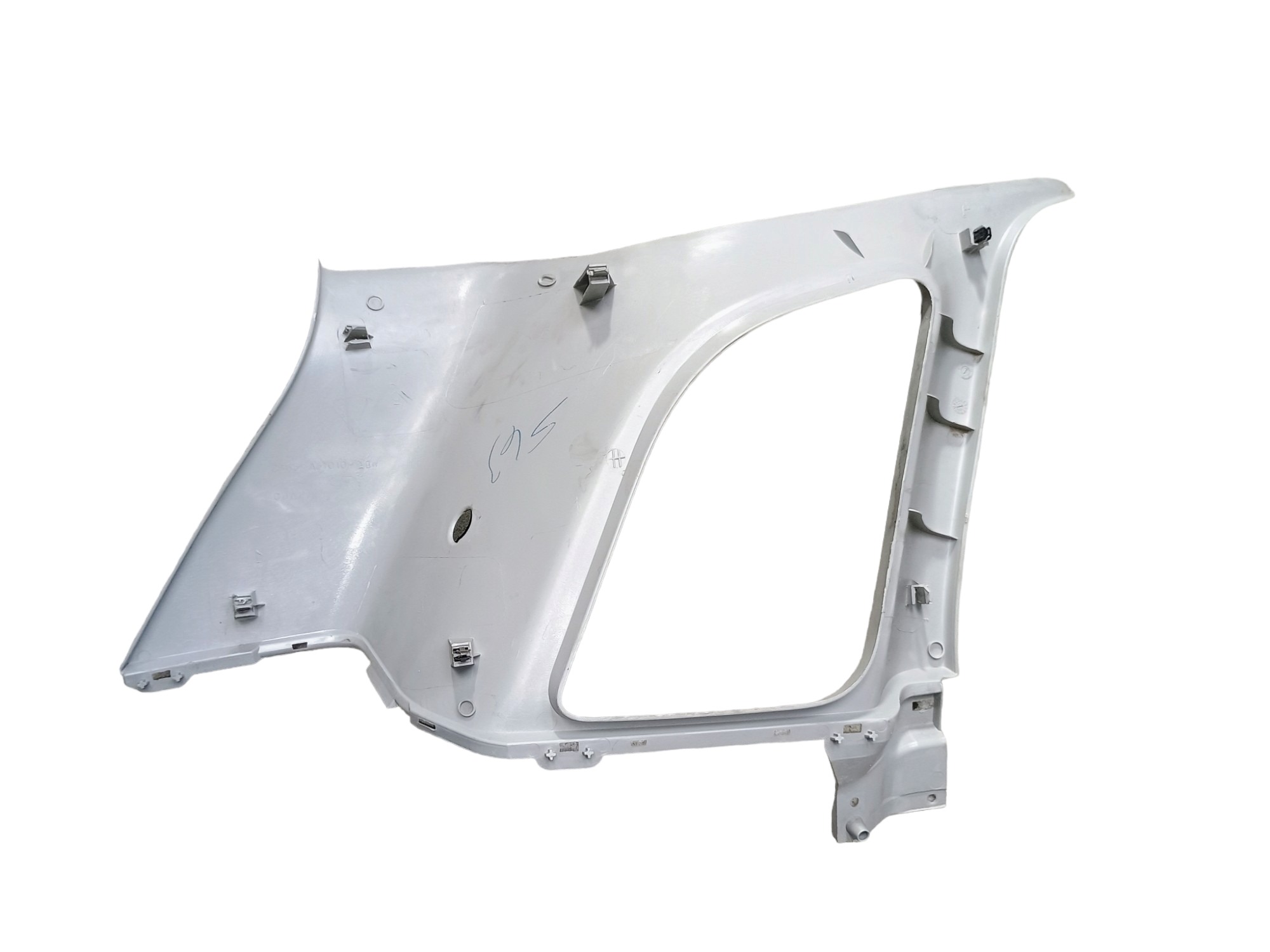 Moldura Coluna Traseira Direita Ford Fiesta 2008 C/detalhes 2
