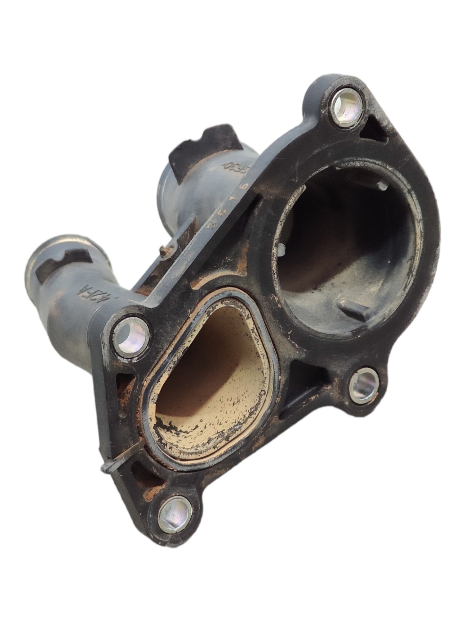 Flange Carcaça Válvula Termostática Ford Ka 2017 2s6g9k478ca 2