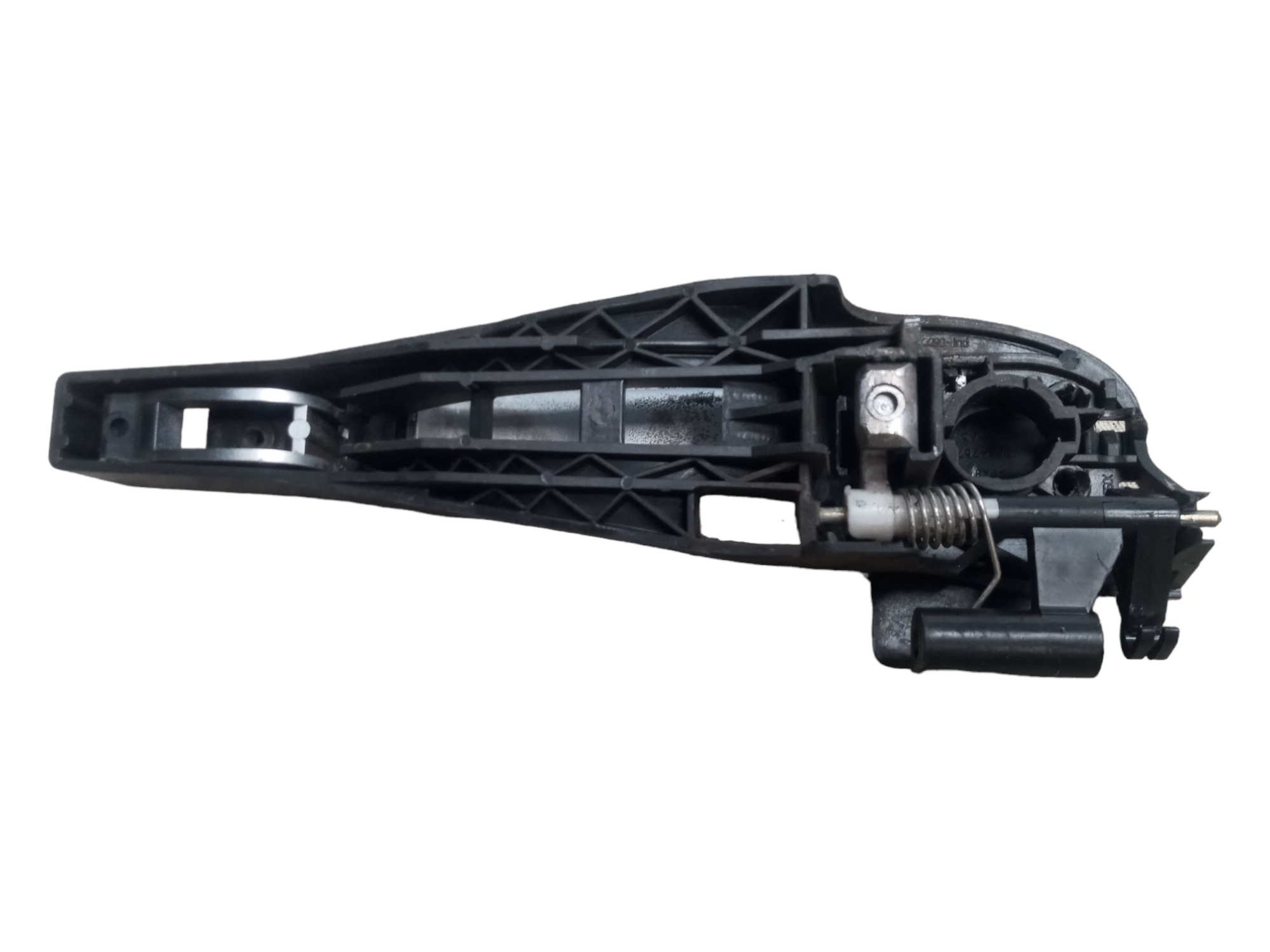 Maçaneta Ext Tras Esq Citroen C3 Excl 1.6 16v 2004 C/detalhe Prata Traseira 2