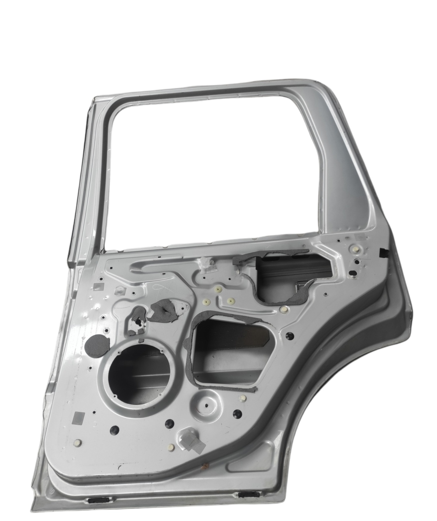 Porta Traseira Direita Ford Ecosport Xlt 2009 Traseira Direita Prata 2
