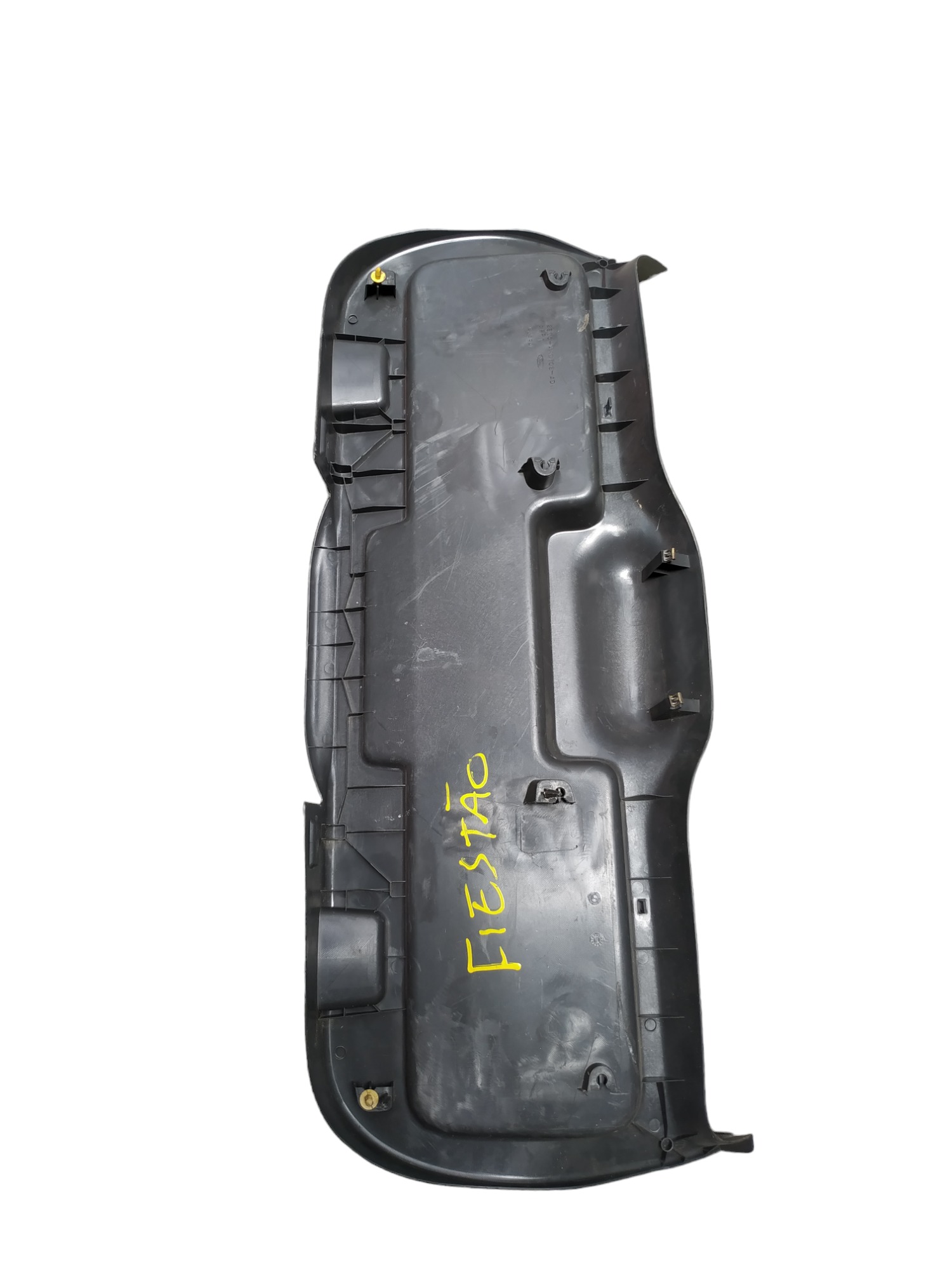 Forro Tampa Traseira Ford Fiesta 2013 Cinza 2