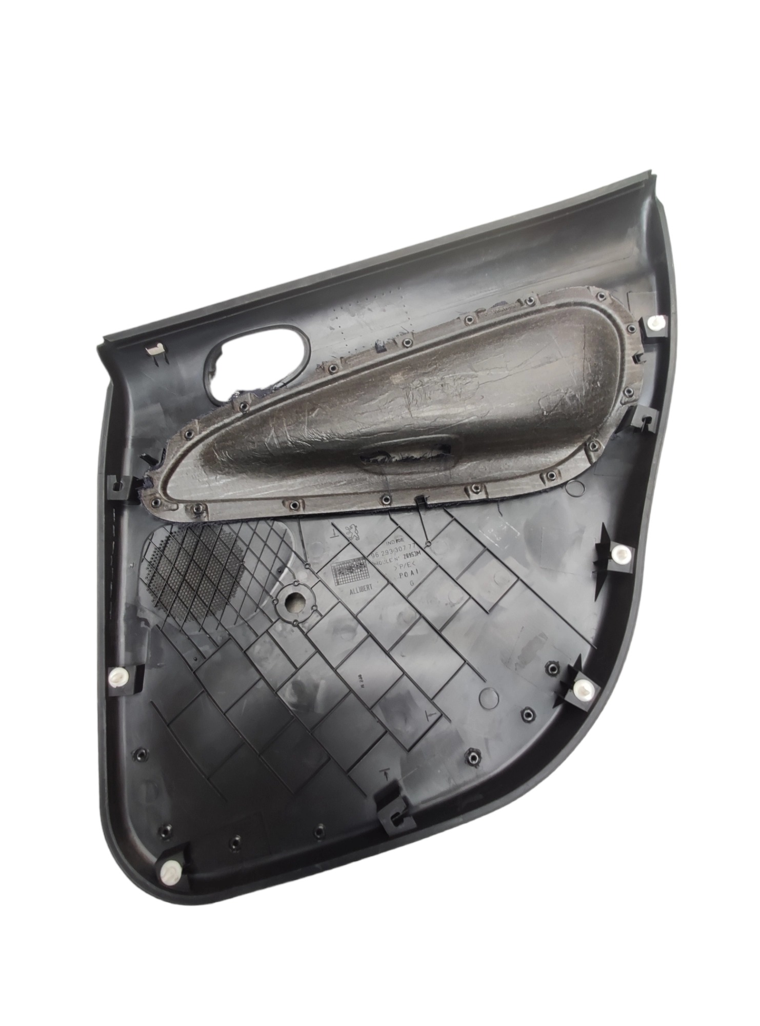 Forro Porta Traseira Esquerda Peugeot 206 4p 2006 A1 2