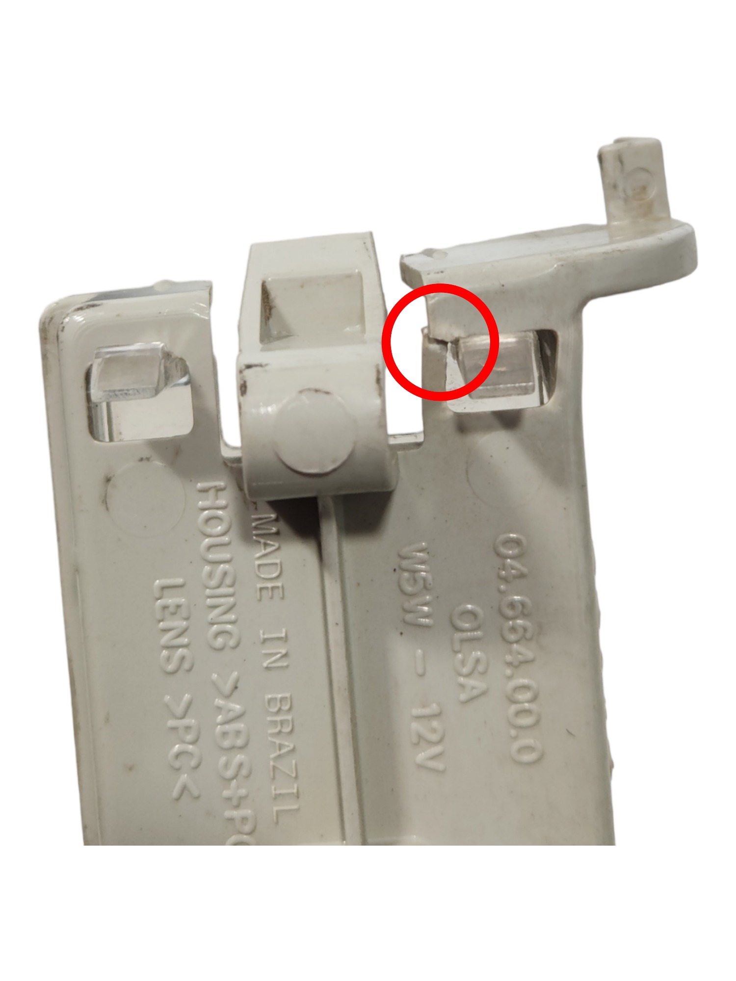 Lanterna Luz Placa Toyota Etios X 2013 Com Detalhe 3