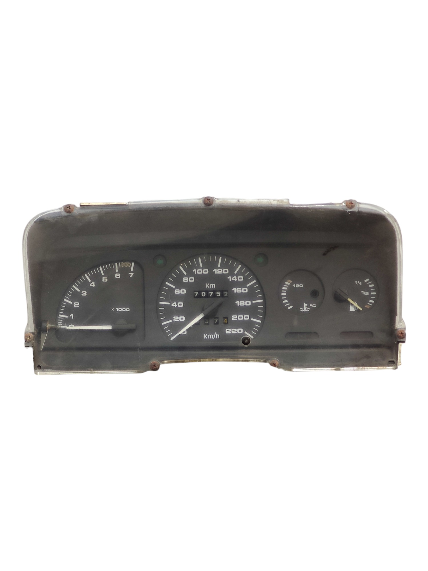 Painel de instrumentos VW Apolo GLS 1991 com detalhes 1