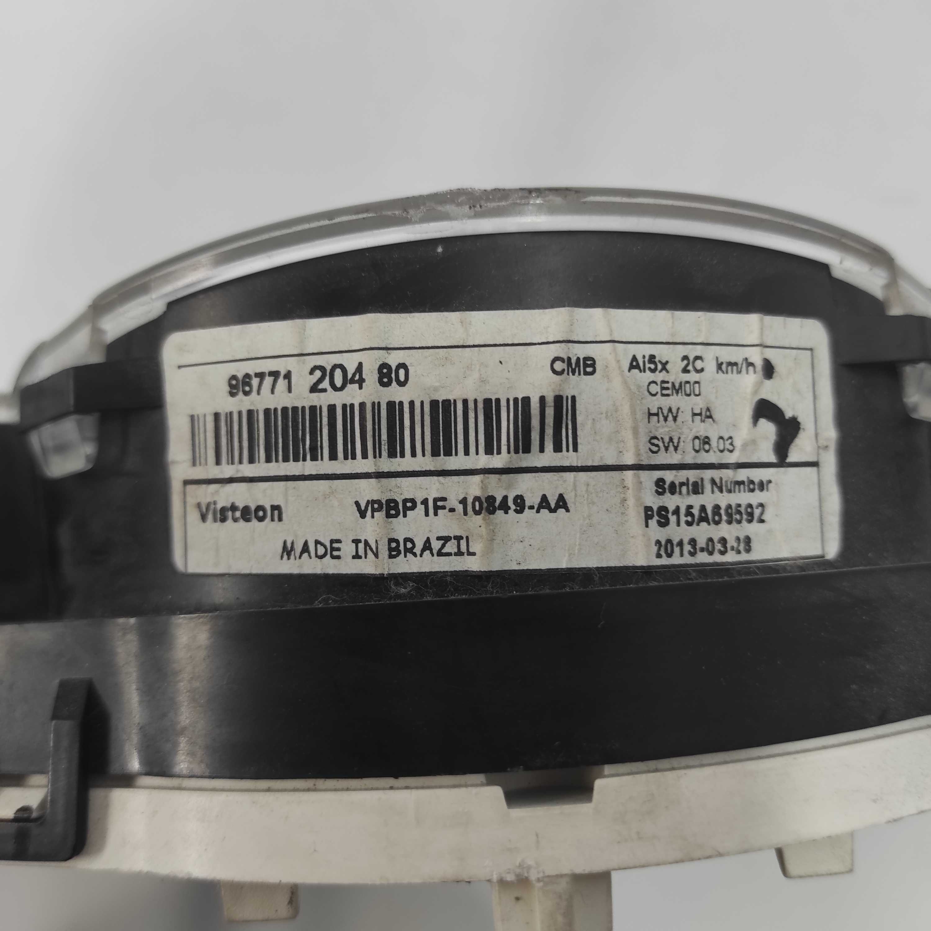 Painel De Instrumento Citroen C3 Picasso 9677120480 automatico 4