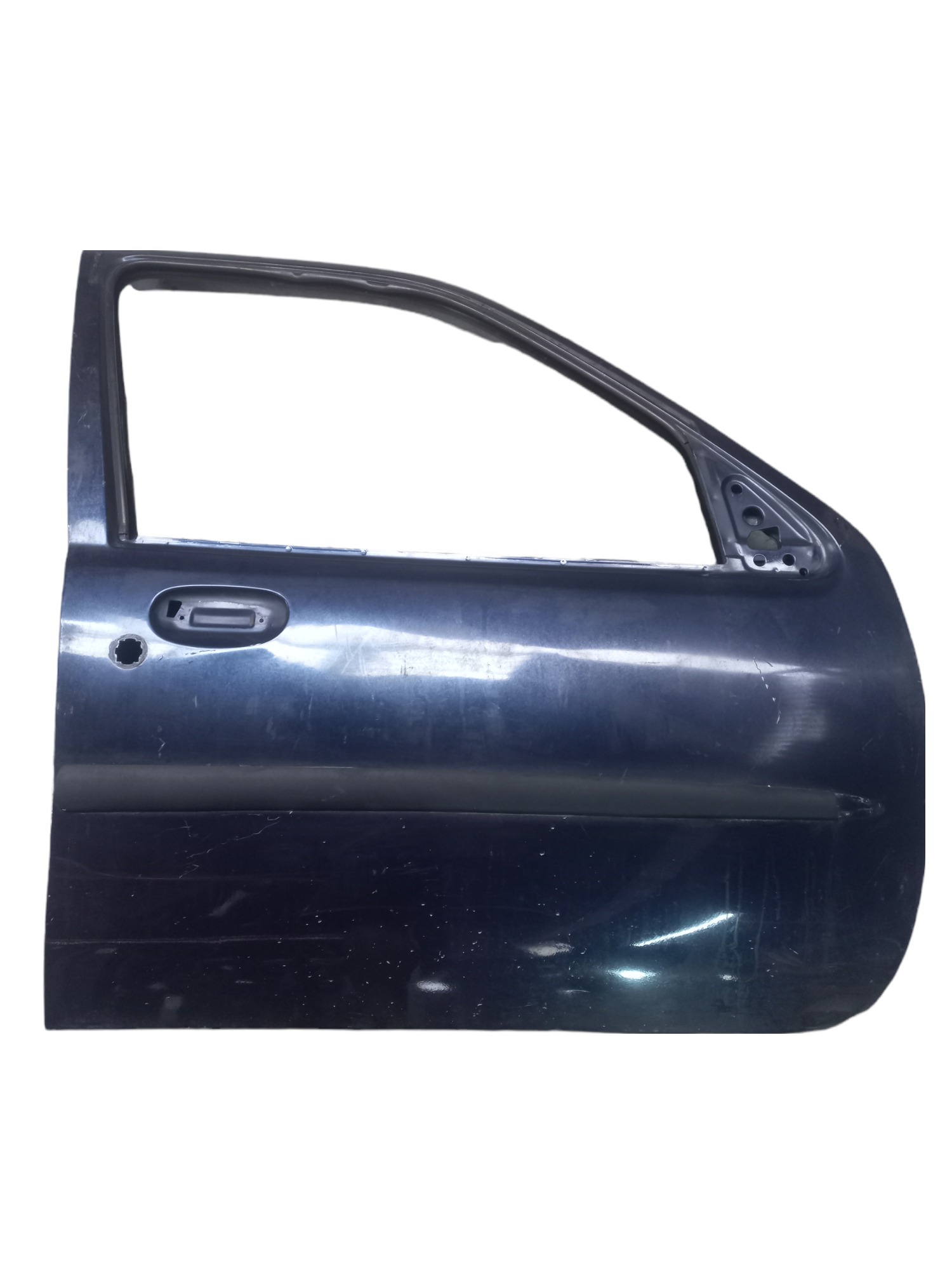 Porta Dianteira Direita Fiesta 1997 Dianteira Direita Azul-petróleo 1