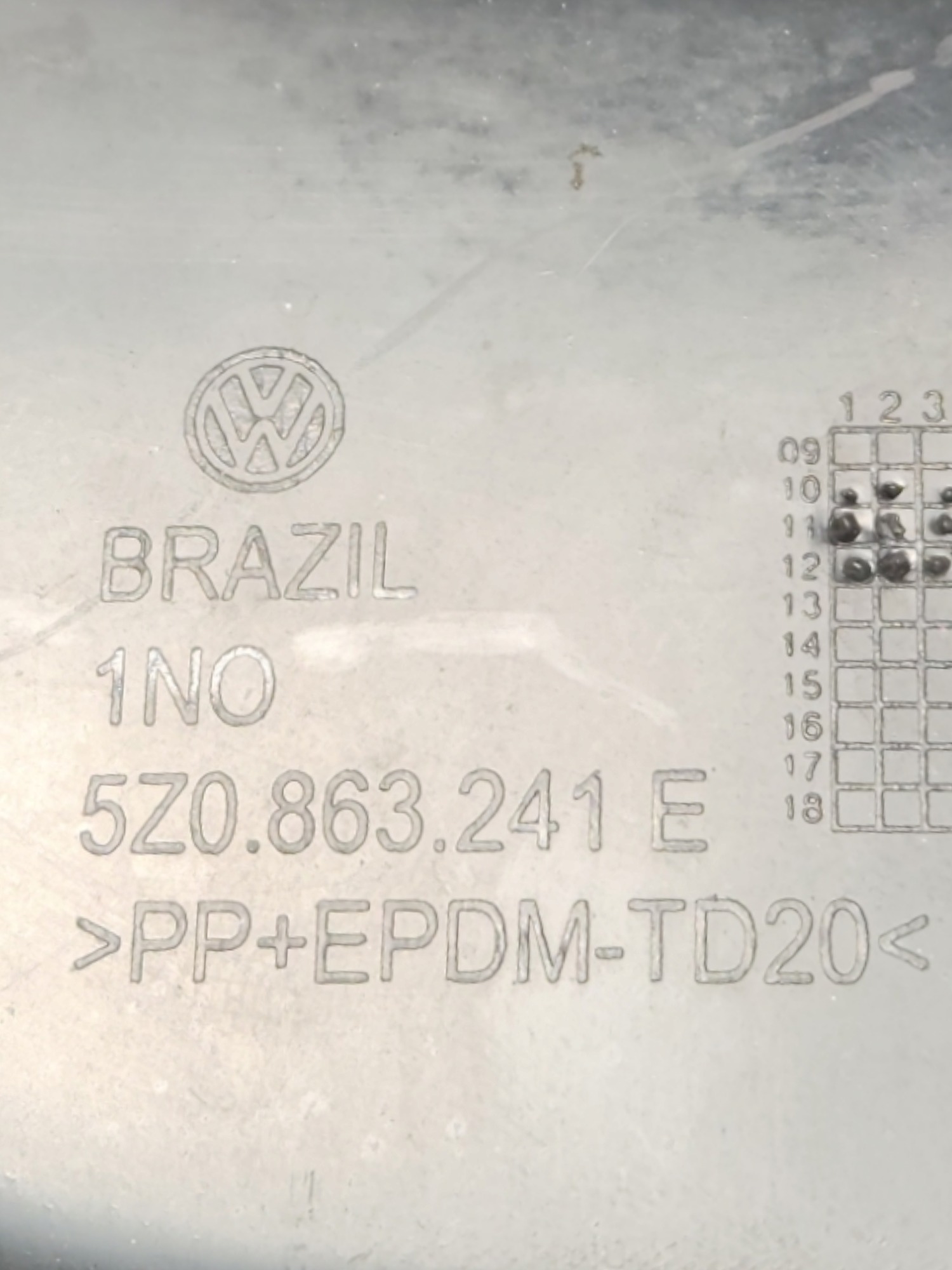 Console Central Vw Fox 2014 3