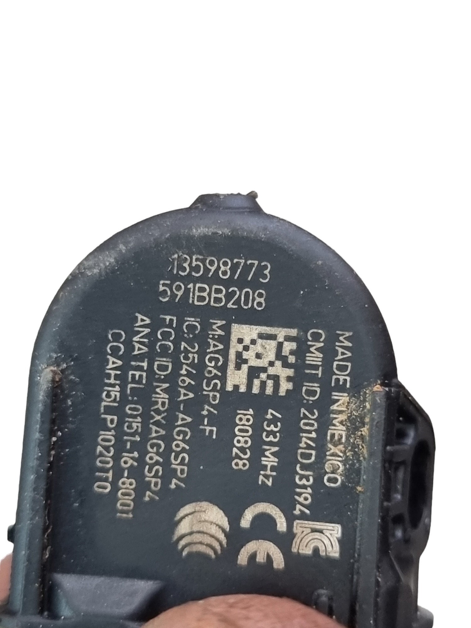 Sensor Pressão Pneu Onix Joy 1.0 2019 13598773 3