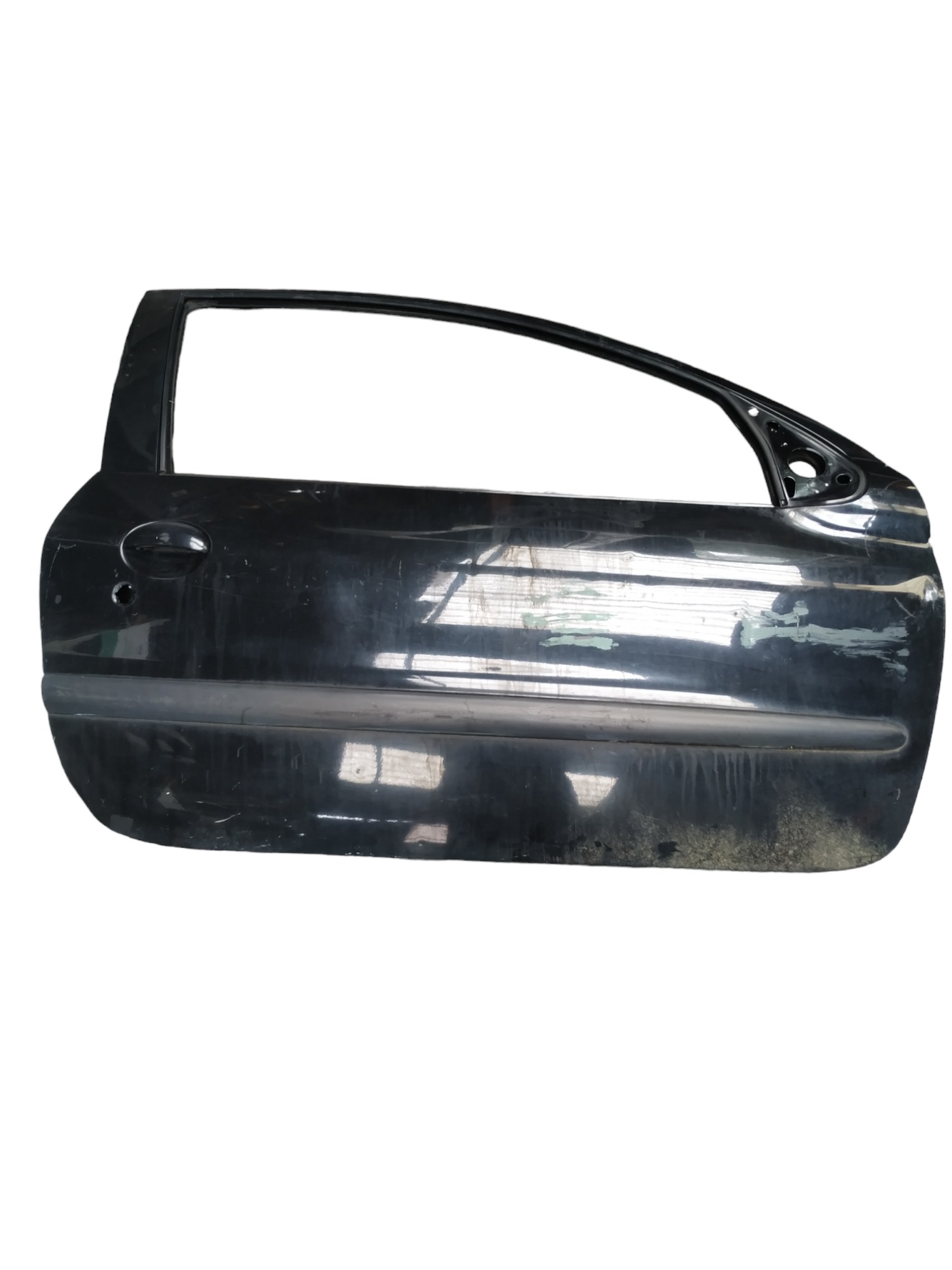 Porta Dianteira Direita Peugeot 206 2004 Com Detalhe Dianteira Direito Preto 1