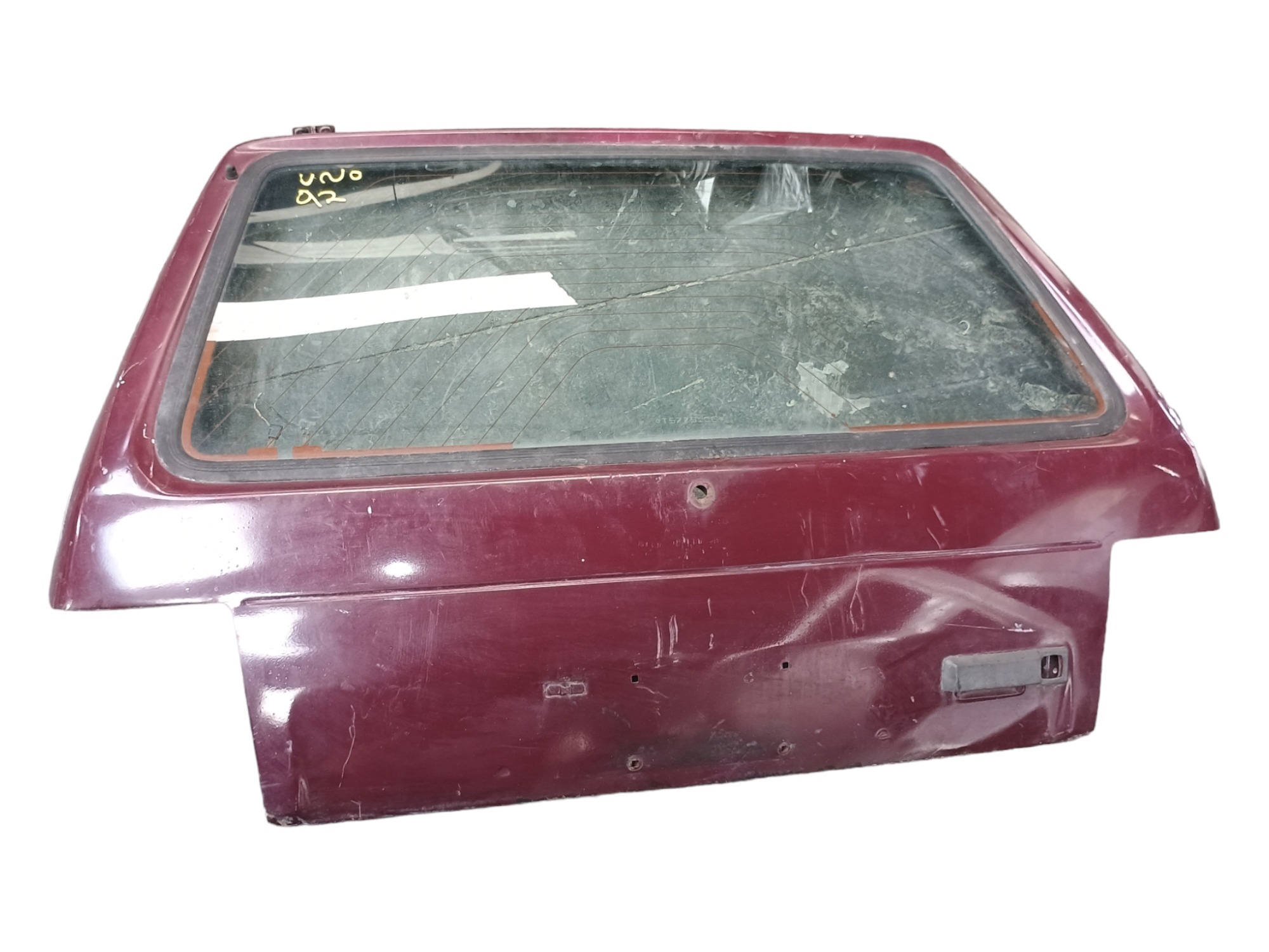 Tampa Traseira Fiat Uno 1992 Com Detalhes