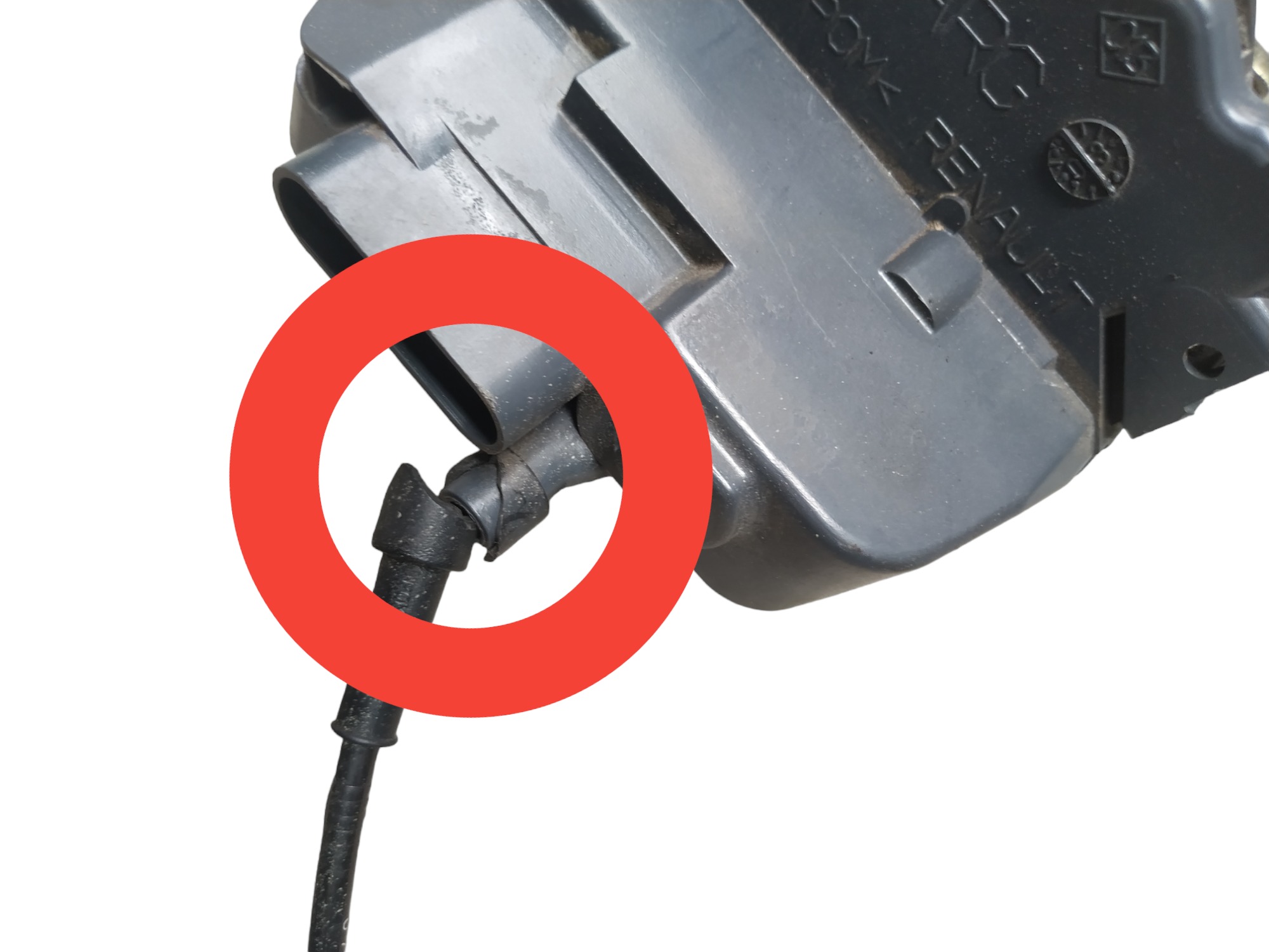 Fechadura Porta Tras Esquerda Citroen C3 2007 C/ Detalhe 6