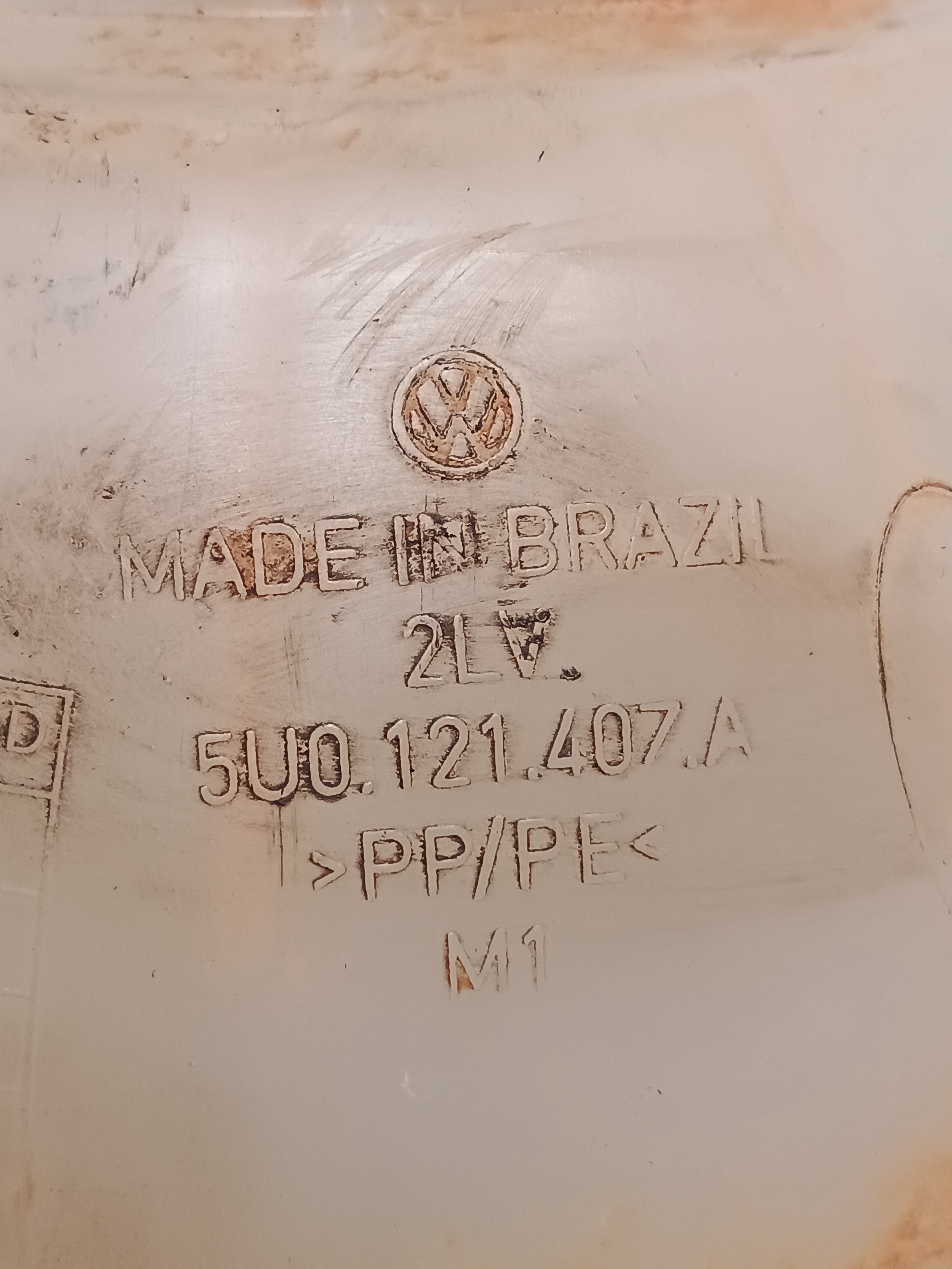 Reservatório Água Radiador Vw Fox 2017 5u0121407a 5