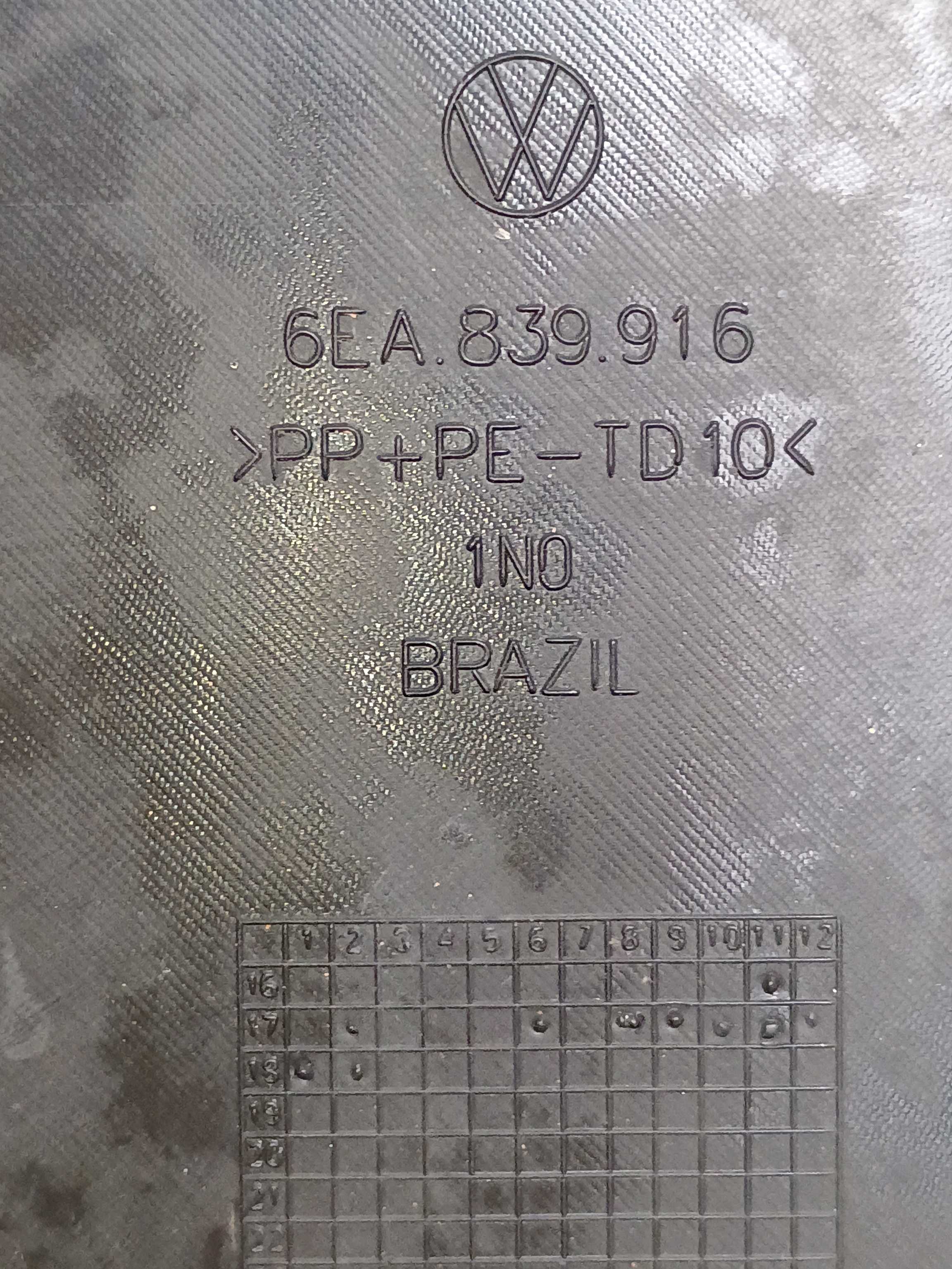 Acab. Interno Porta Tras Ld Vw Virtus 1.0 12v 2018 6ea839916 3