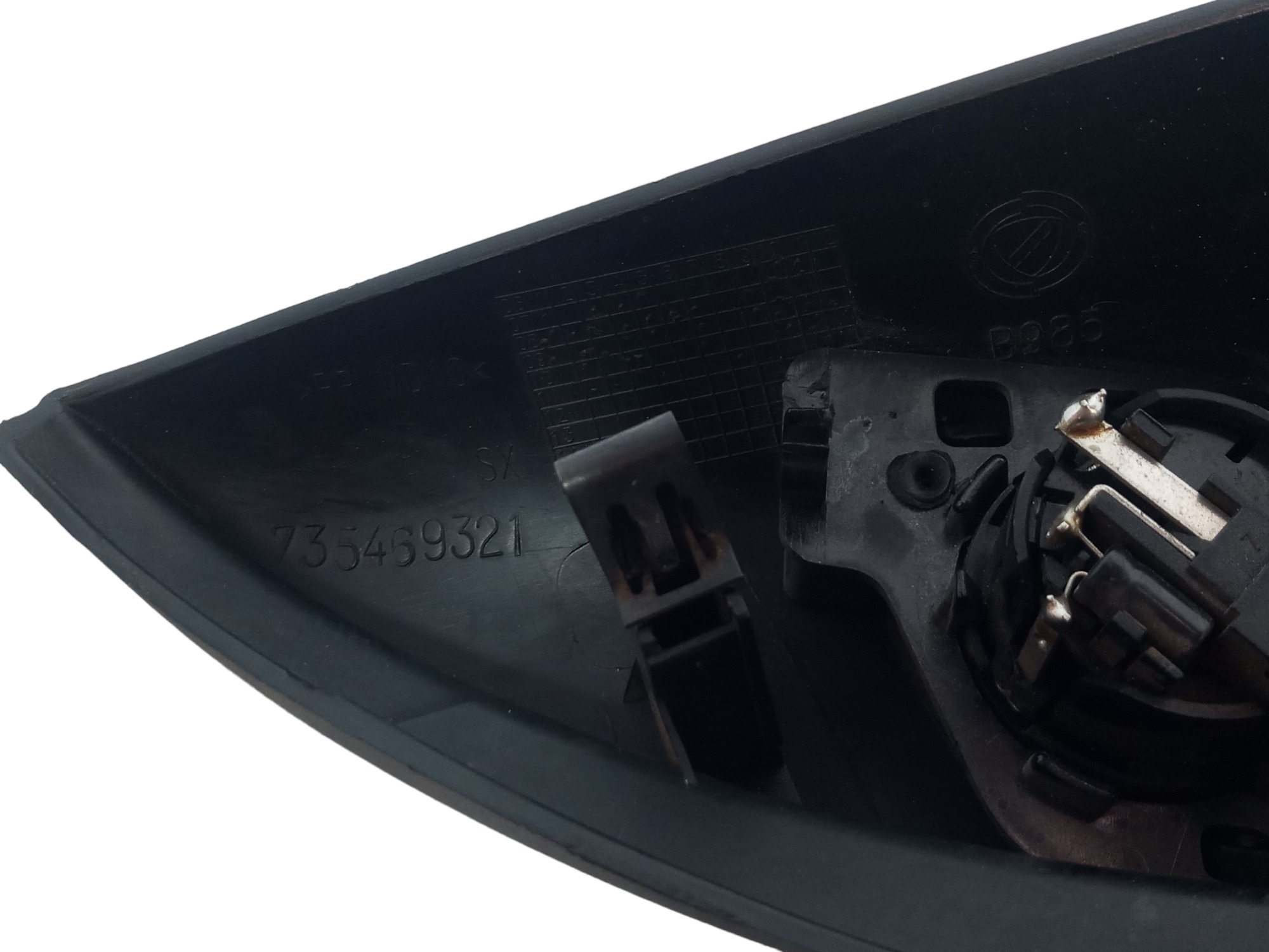 Acabamento Interno Retrovisor Esquerdo Fiat Bravo 1.8 2012 3