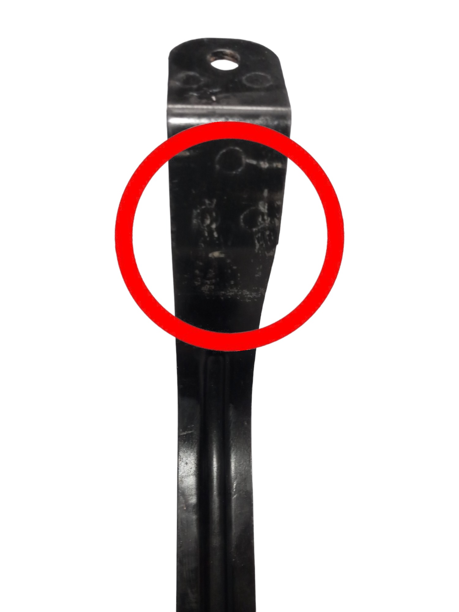 Abraçadeira Tanque Combustivel Peugeot 208 1.6 2017 Detalhe 3