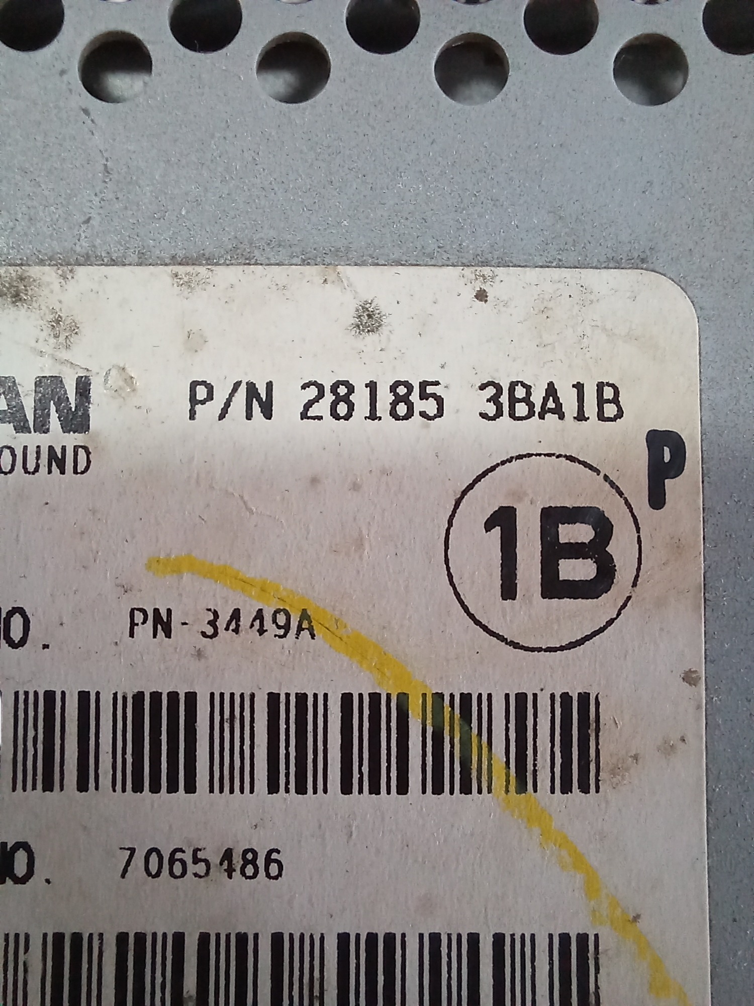 Rádio Som Nissan Versa 16v 2012 281853ba1b 5