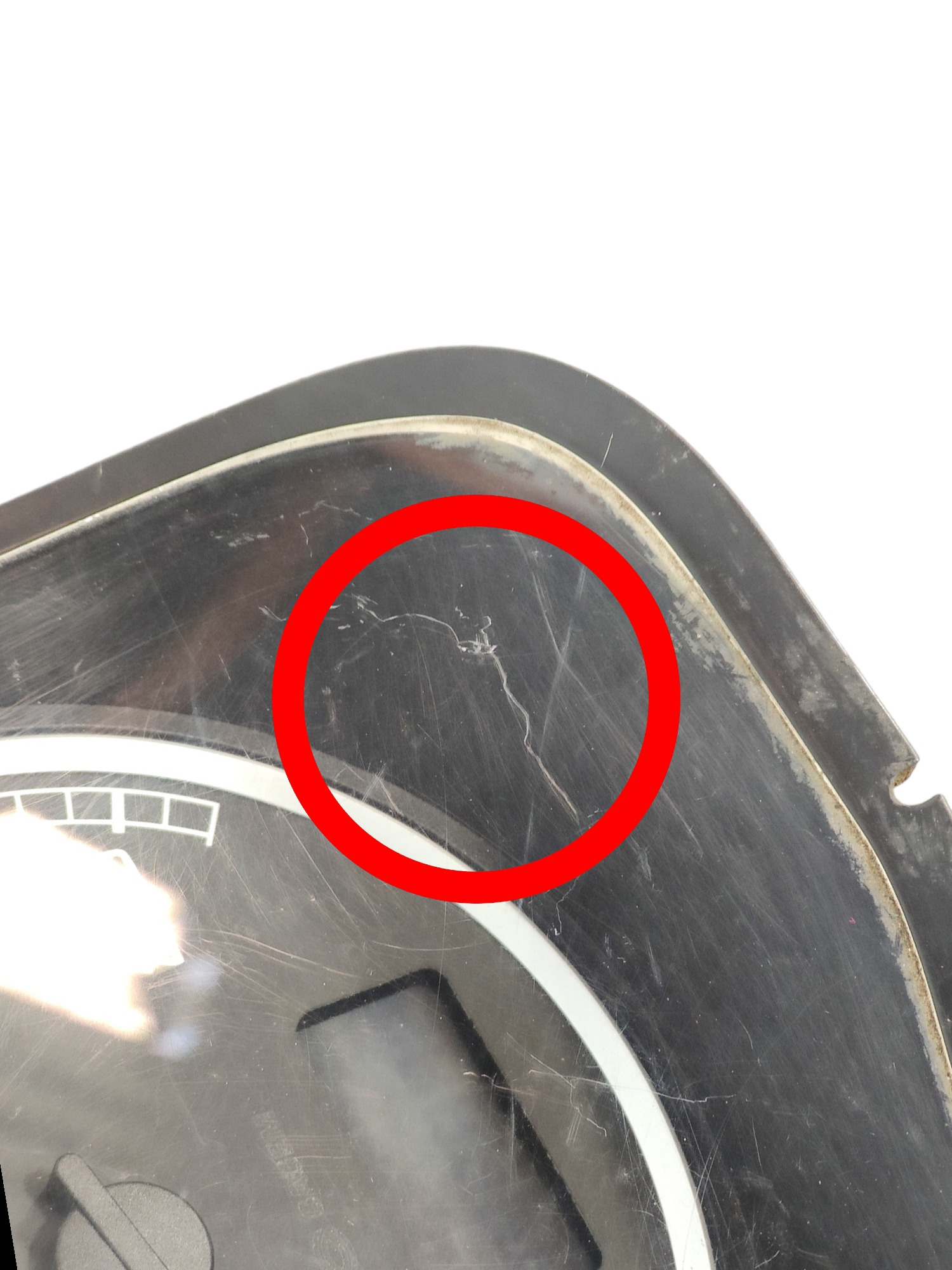 Painel De Instrumentos Peugeot 307 2005 216518703 Detalhe Preto 4
