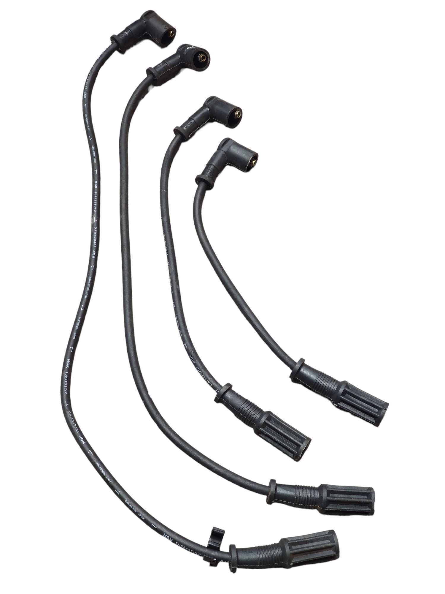Kit Cabos De Vela Fiat Mobi Like 1.0 2022 Preto Preto 1