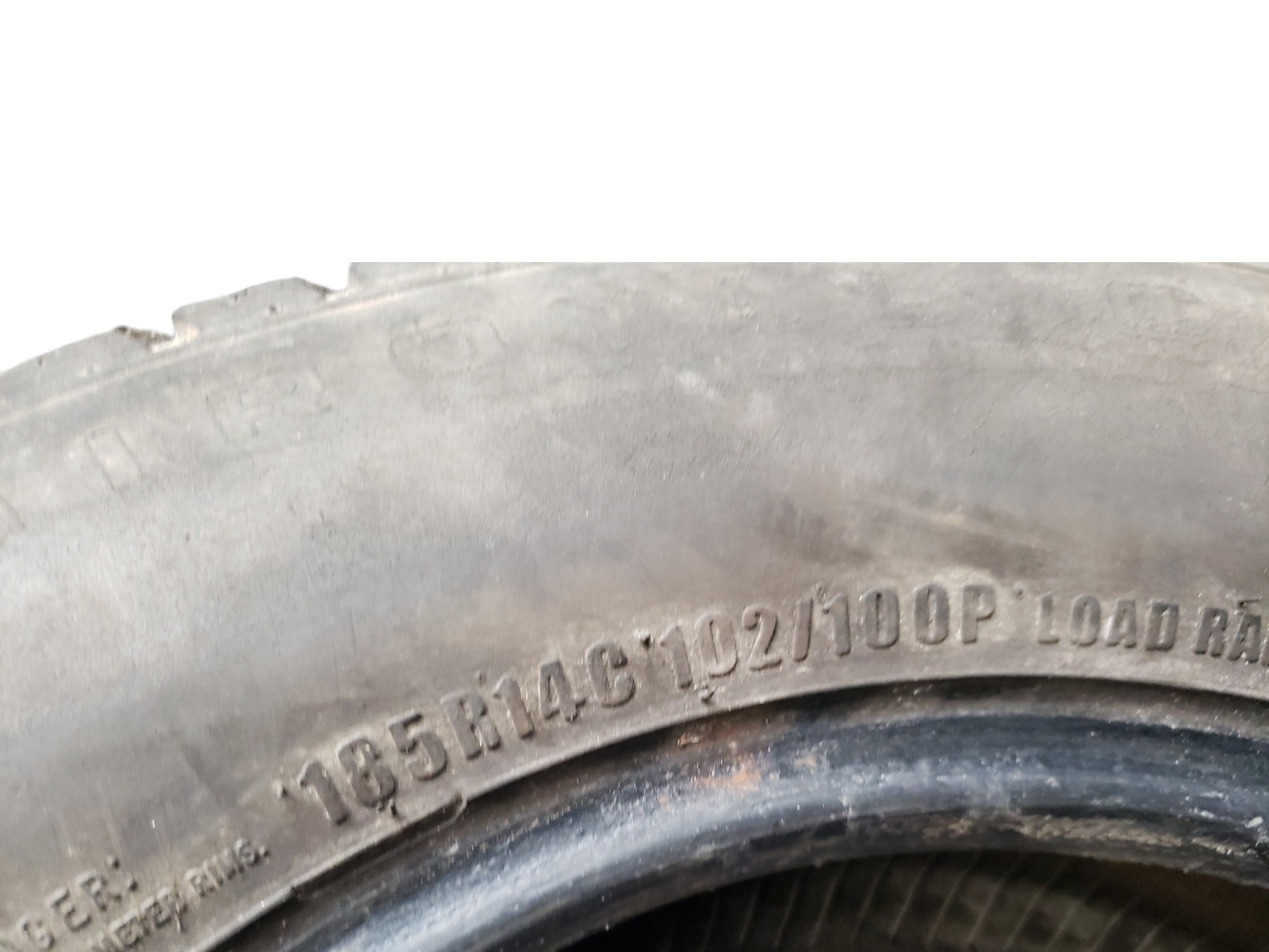 Pneu Usado 185 R14c 102 100p – A1 3