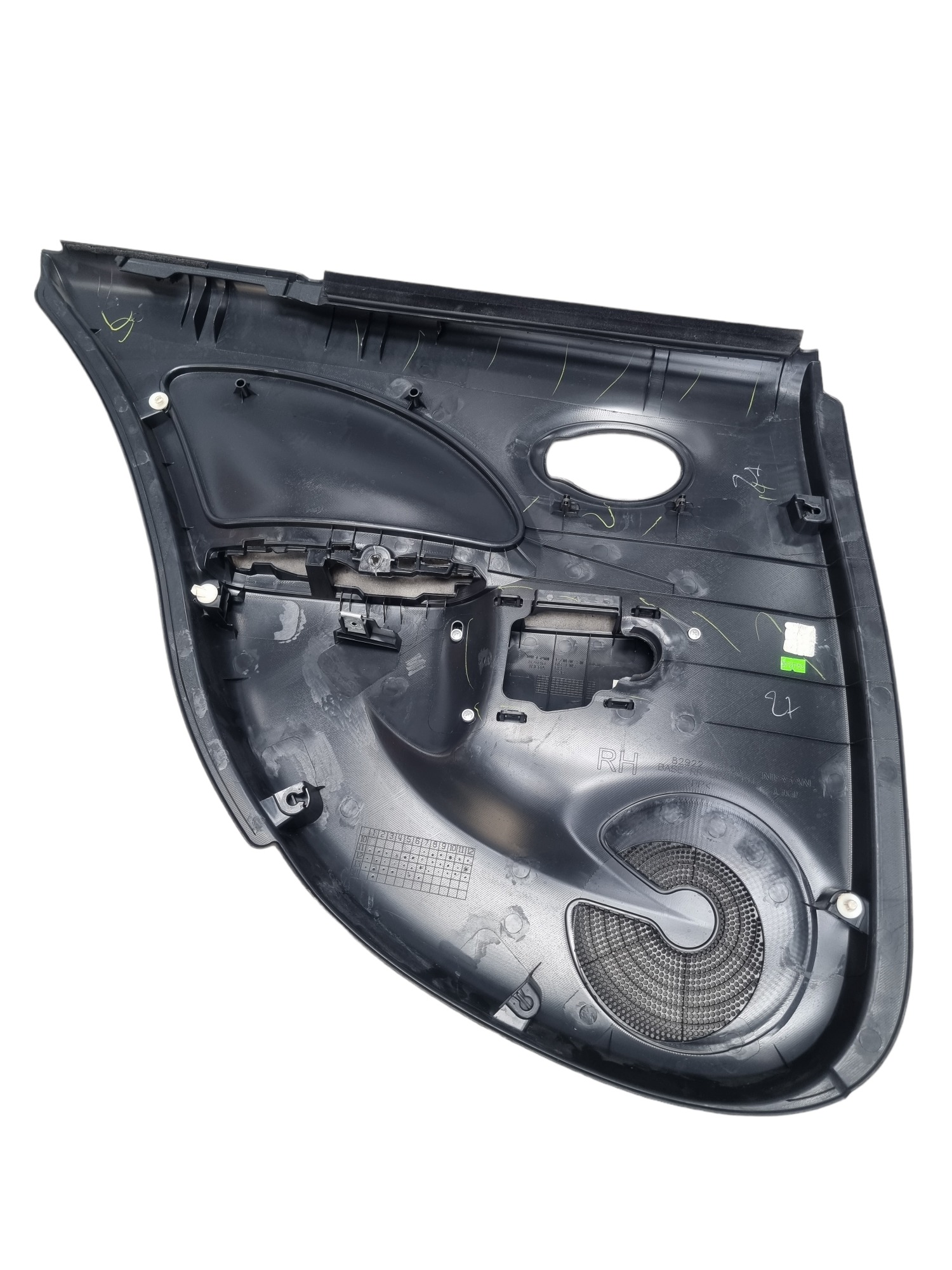 Forro De Porta Tras. Direito Nissan March S 2014 829221hl0a 2