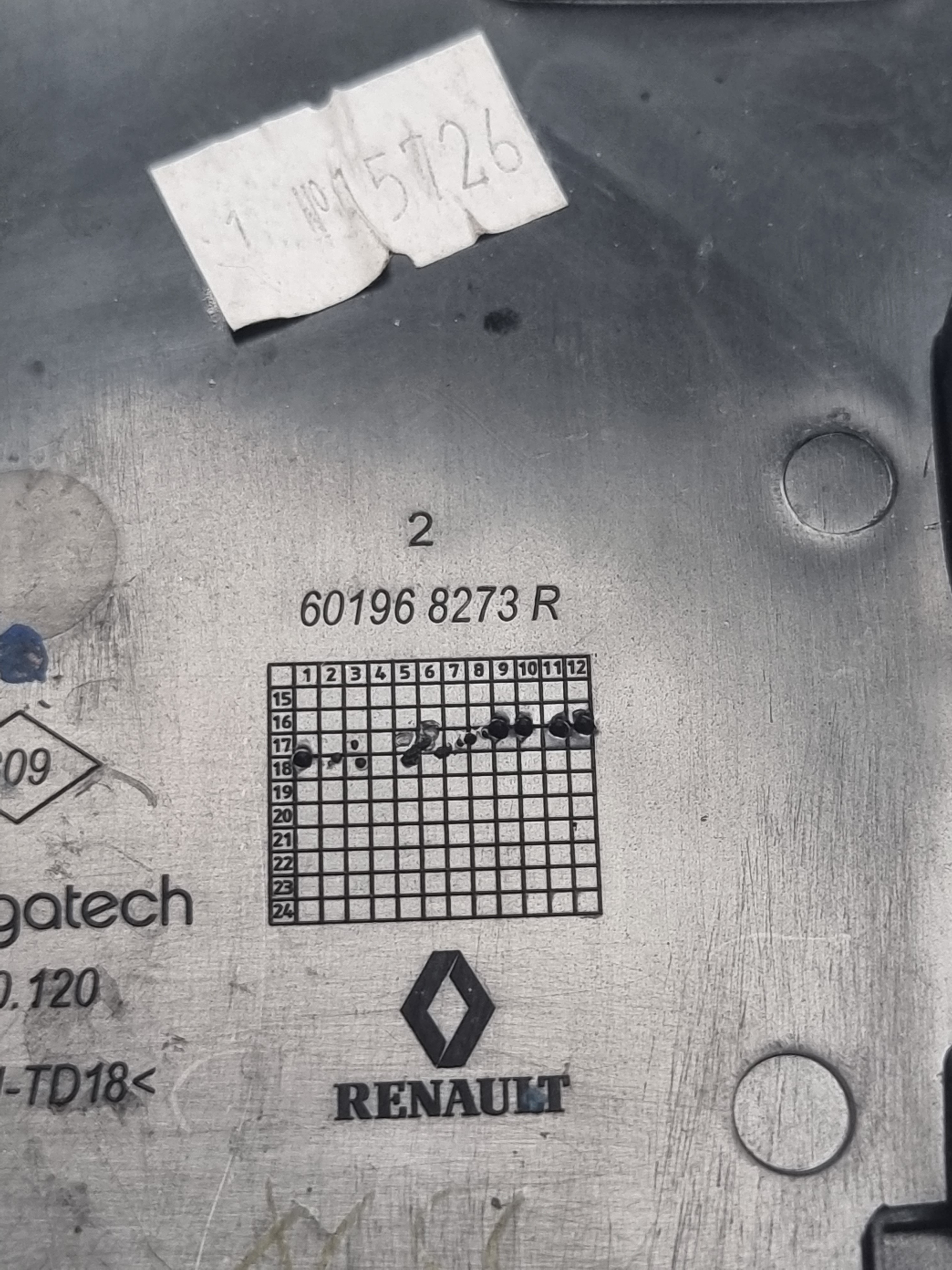 Acabamento Int Tampa Traseira Renault Kwid 2019 601968273 3
