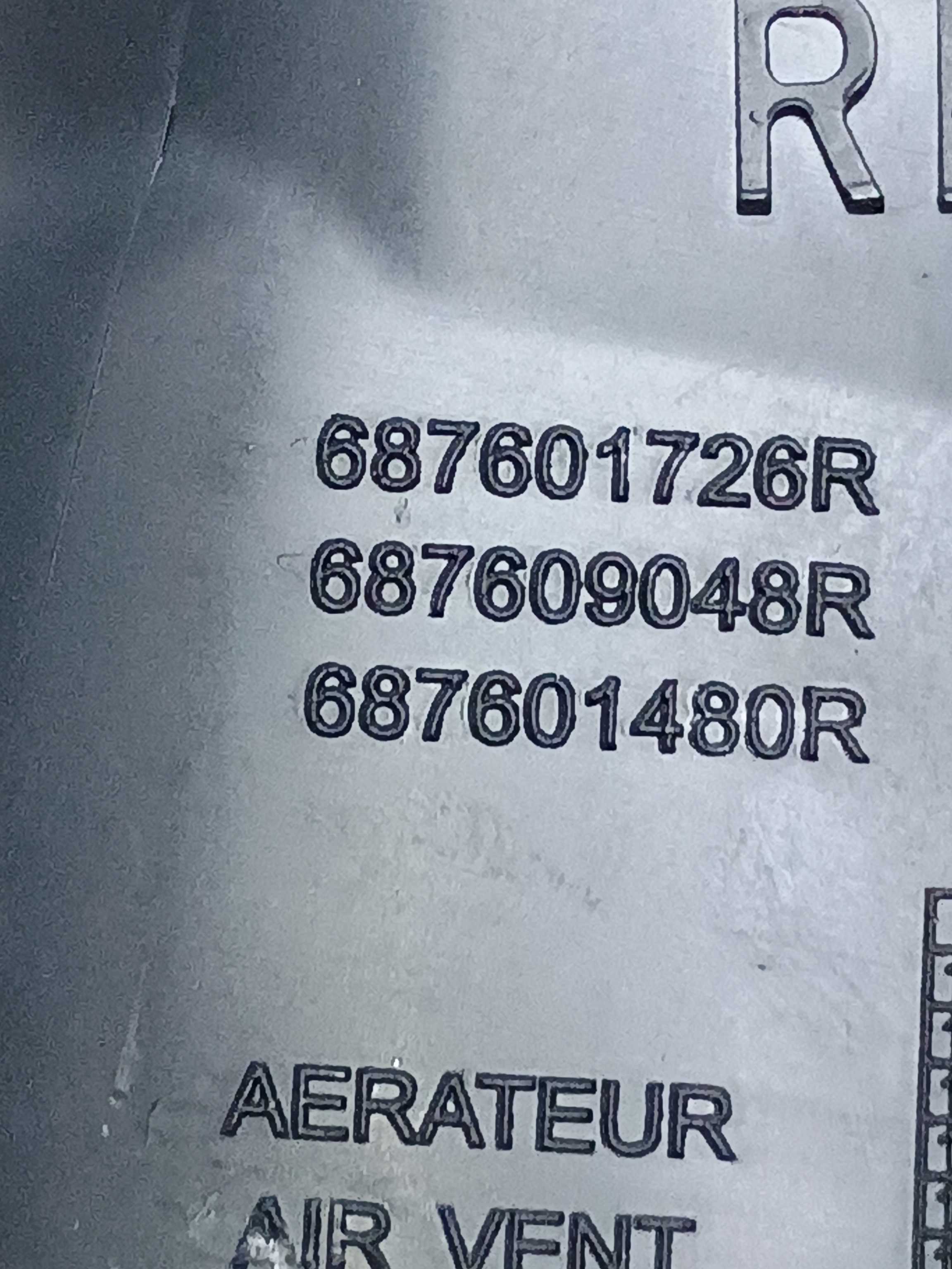 Difusor De Ar Direito Central Renault Sandero 1.0 16v 2015 5