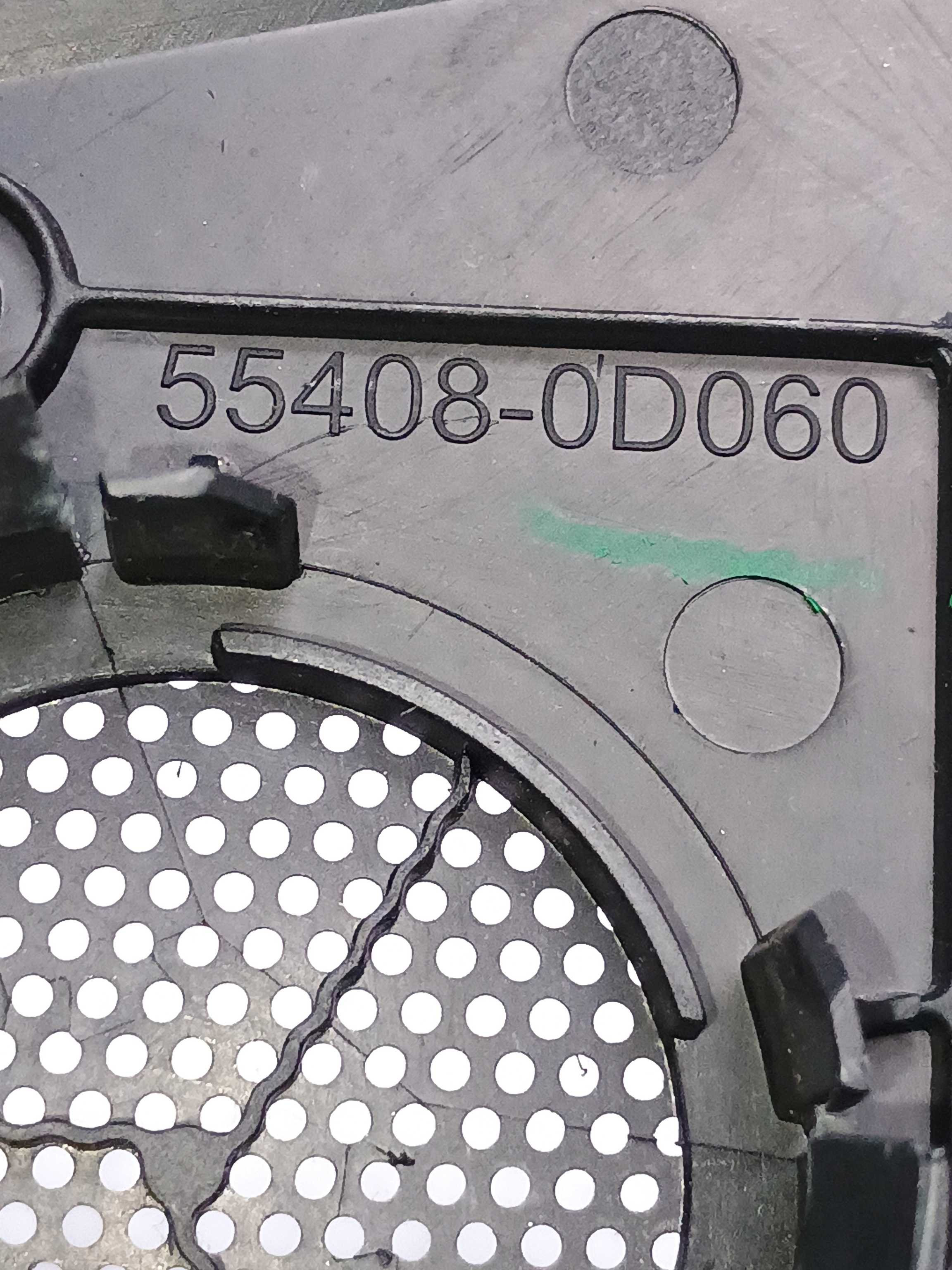 Grade Difusor Superior Painel Toyota Yaris Sedan 1.5 2020 3