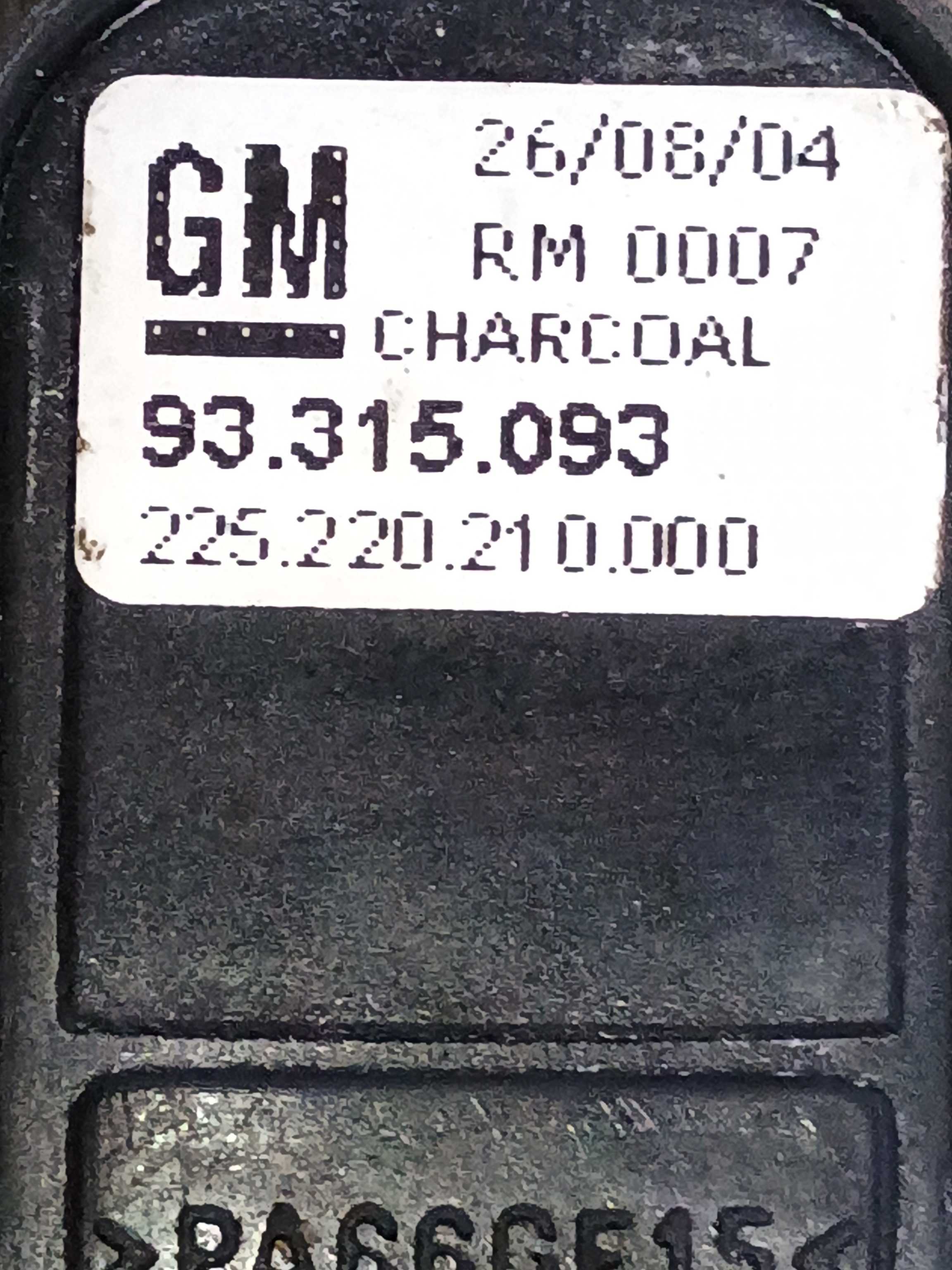 Botão Vidro Elétrico Porta Dian Dir Gm Meriva 1.8 2005 4