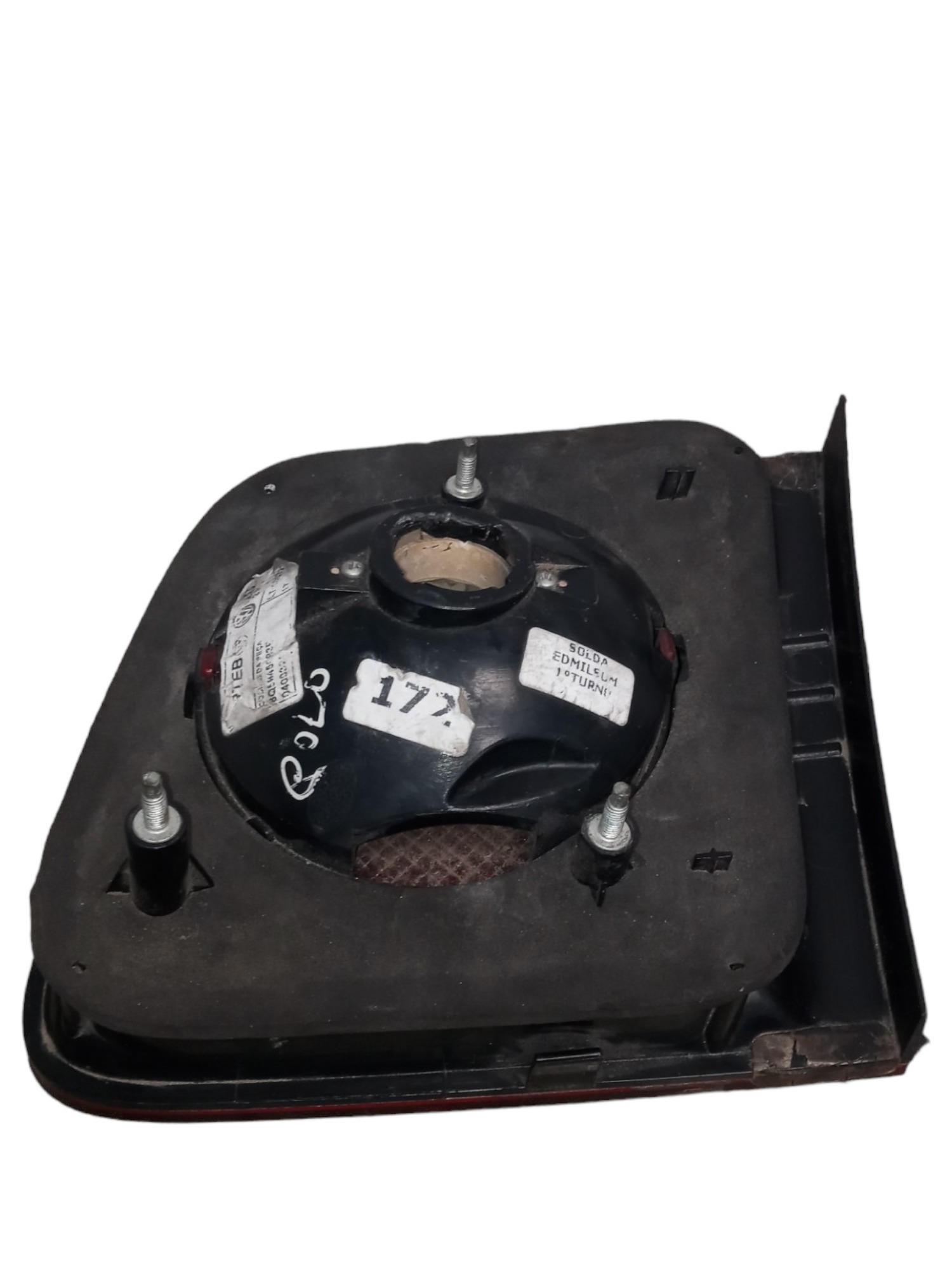 Lanterna Direita Da Tampa Traseira Vw Polo Sedan 1.6 2014 3