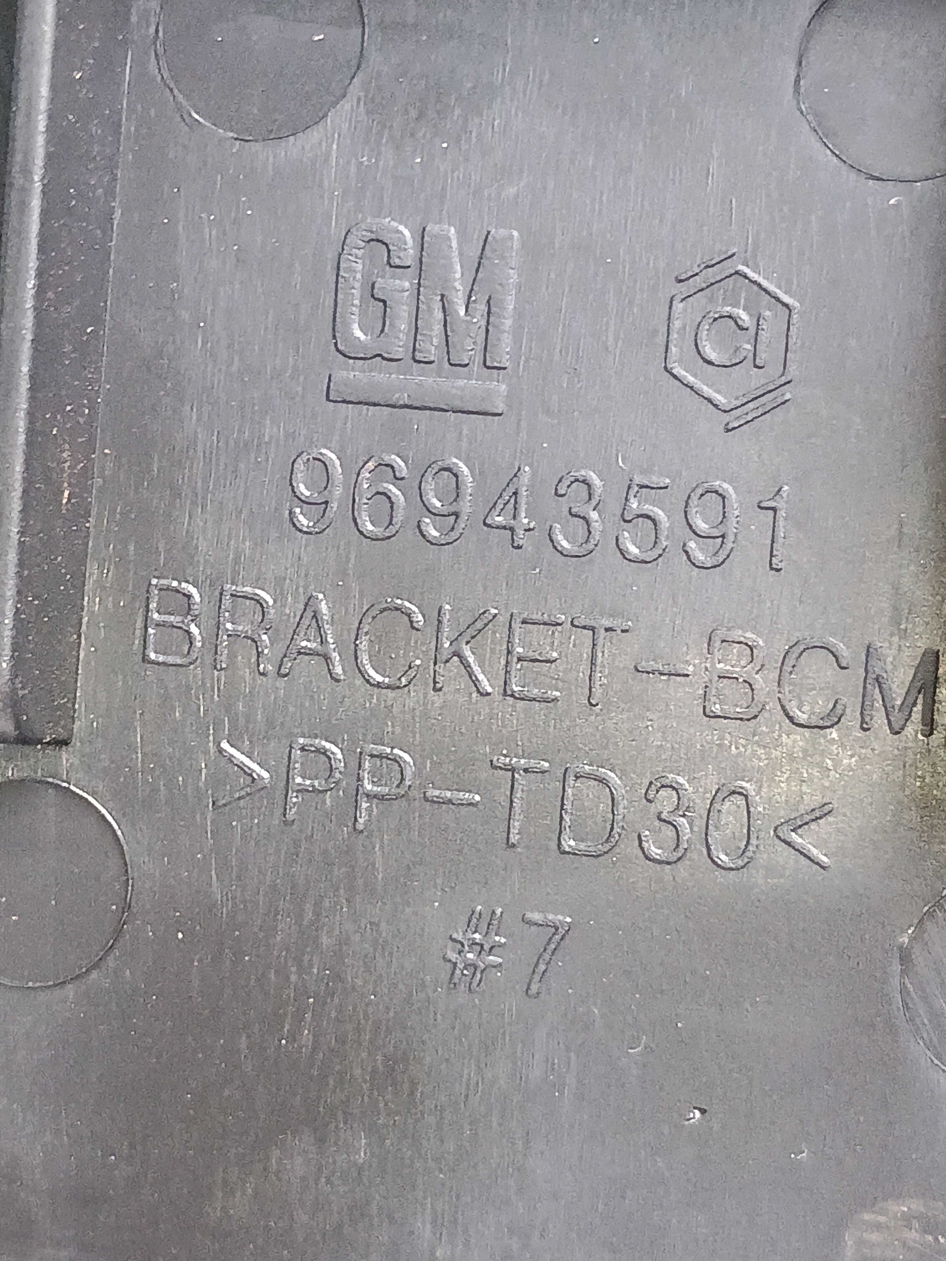 Suporte Módulo Gm Onix 1.0 2017 96943591 4