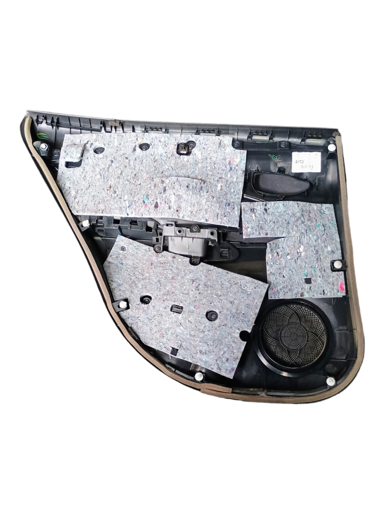 Forro De Porta Traseira Direita Toyota Yaris Sedan 2020 Preto 2