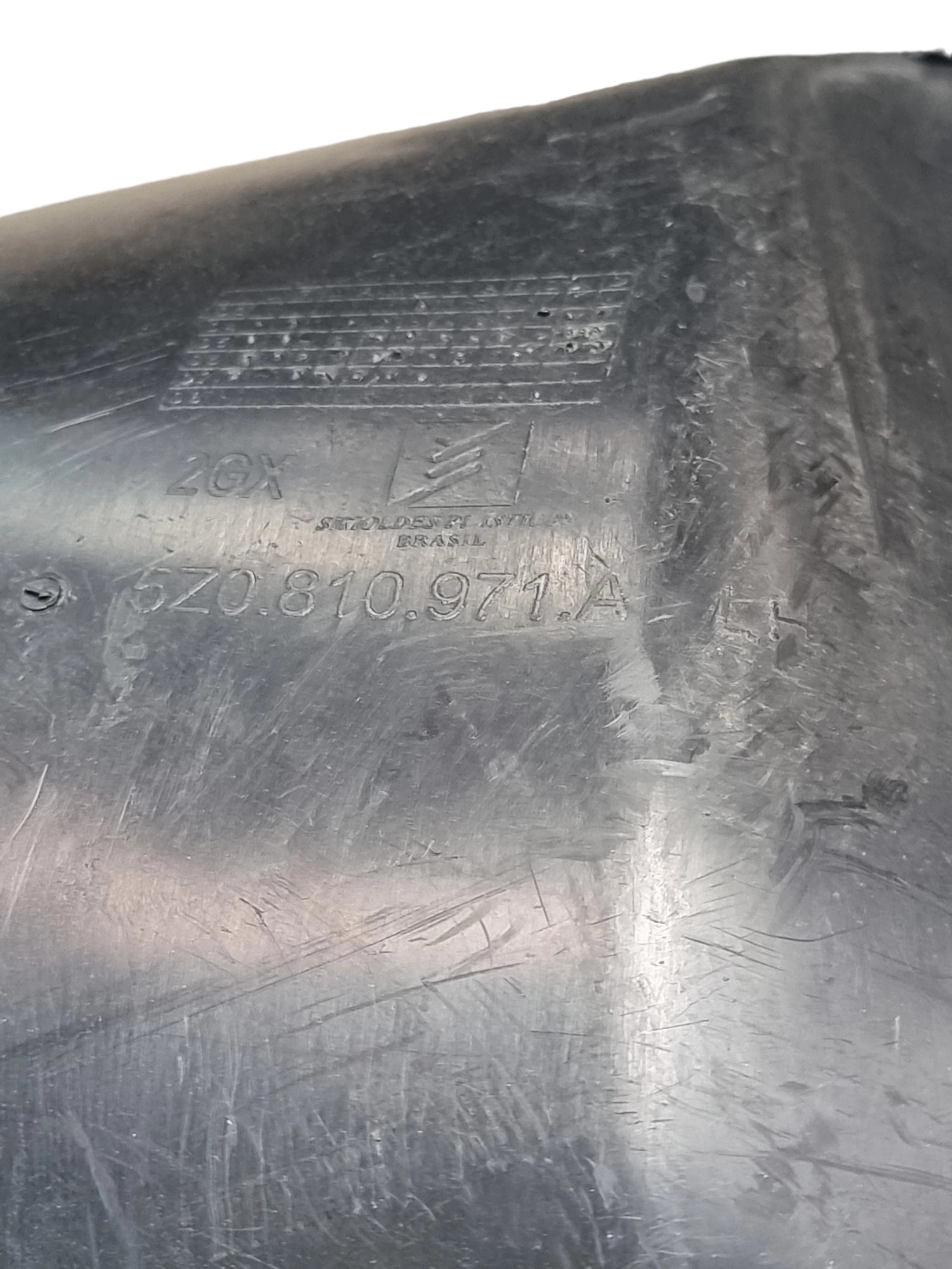 Para-barro Traseiro Esquerdo Vw Crossfox 2008 5z0810971 3