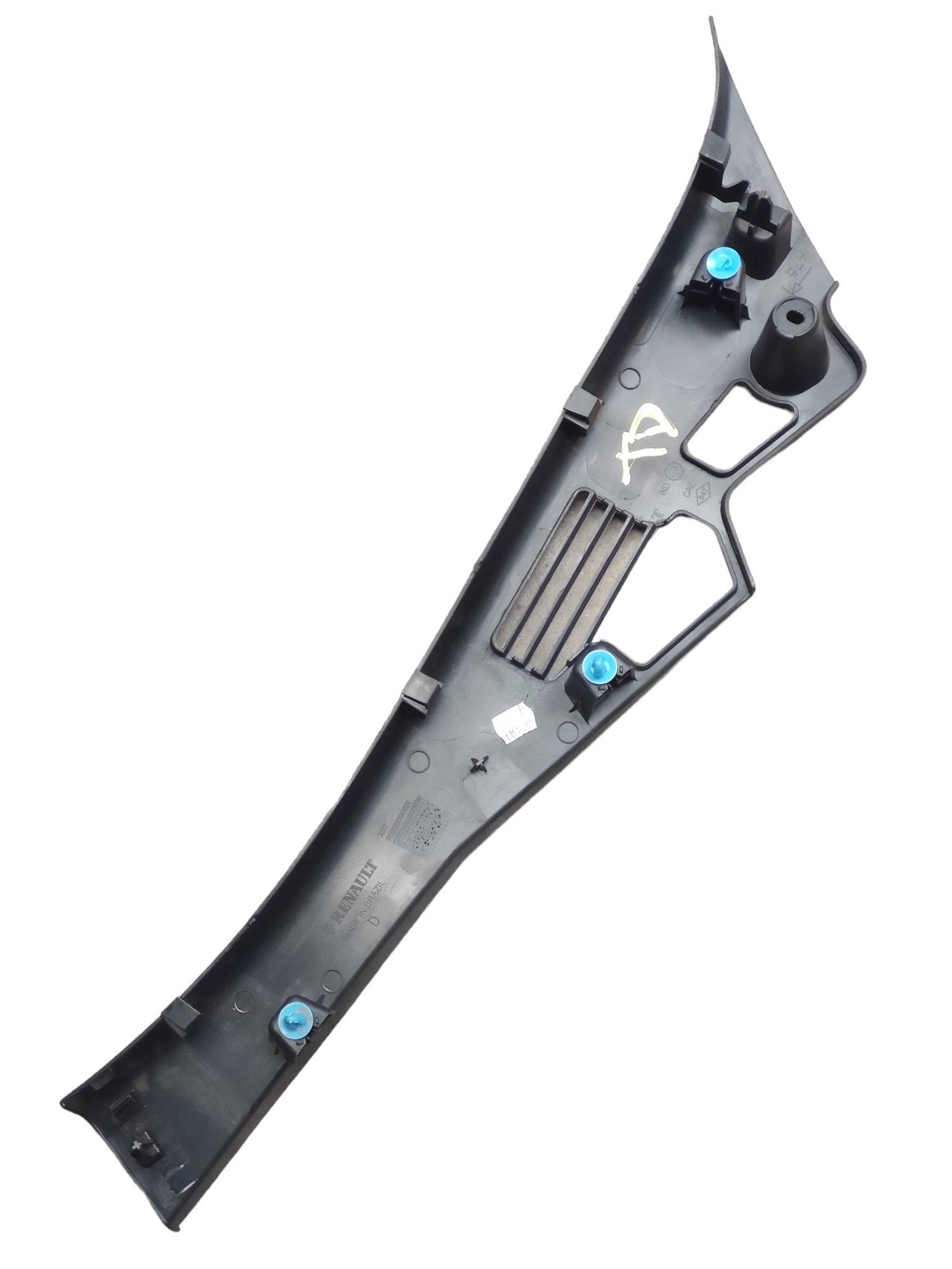 Moldura Coluna Porta Tras Dir Renault Oroch 2021 769360906r 2