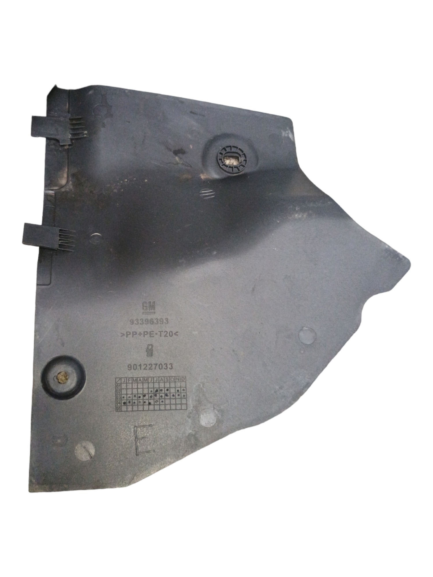 Moldura Console Lado Esquerdo Gm Meriva 1.8 2005 93396393 2