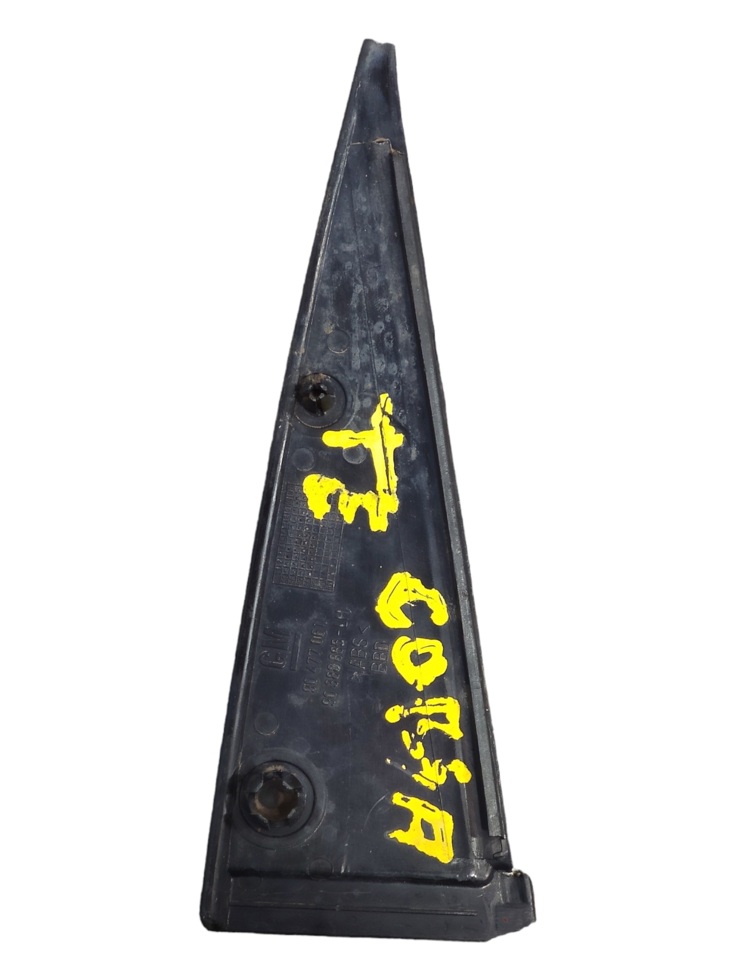 Moldura Ext Porta Tras Esquerda Corsa Classic 2004 90477061 2