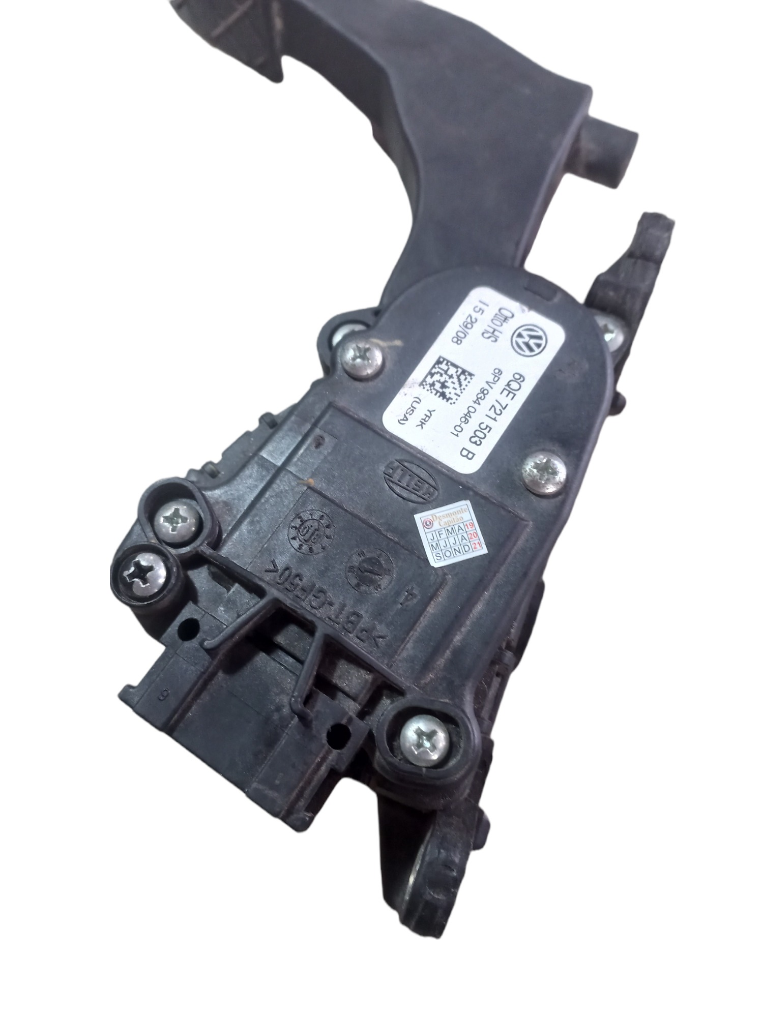 Pedal Acelerador Fox 2008 6qe721503b 4