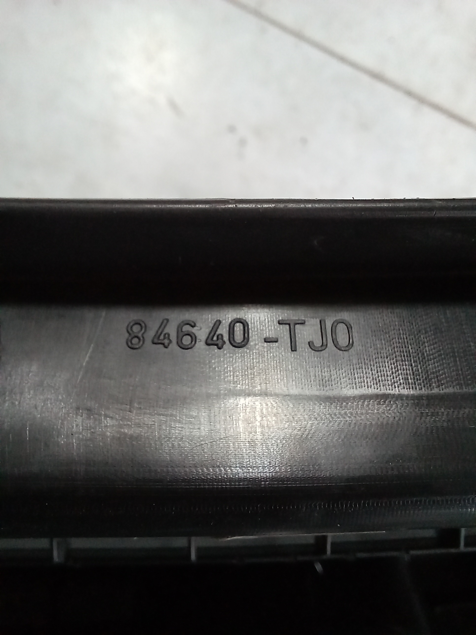 Revestimento Painel Traseiro Honda Fit Exl 2009 84640tj0 6