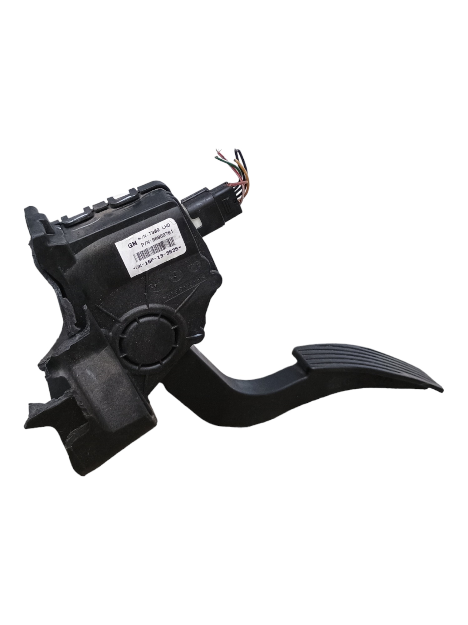 Pedal Acelerador Eletrônico Gm Spin 2016 96858781 C/detalhe 2