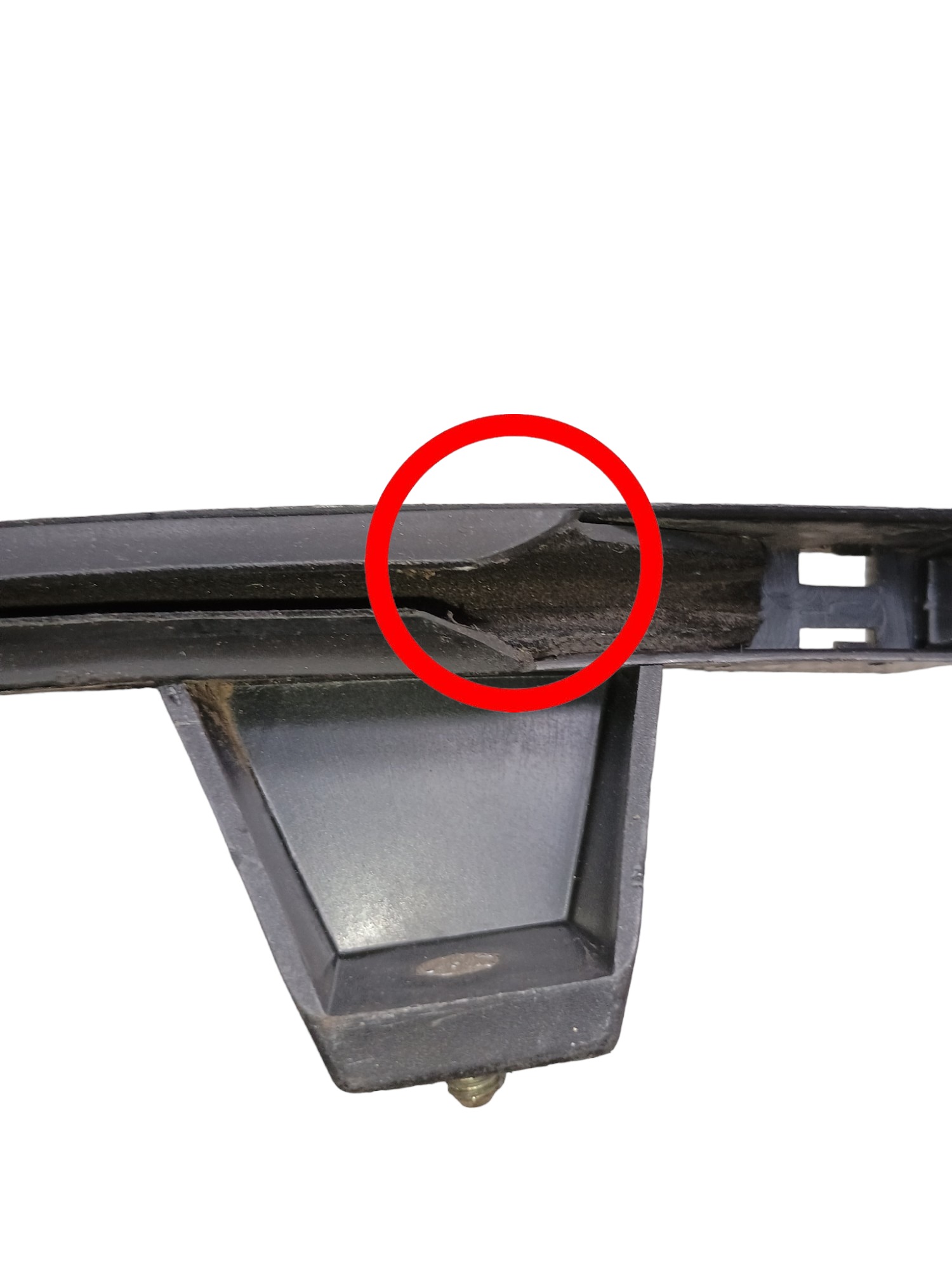 Guia Vidro Dianteiro Direito Fiat Strada 2001 Com Detalhes  Preto 3