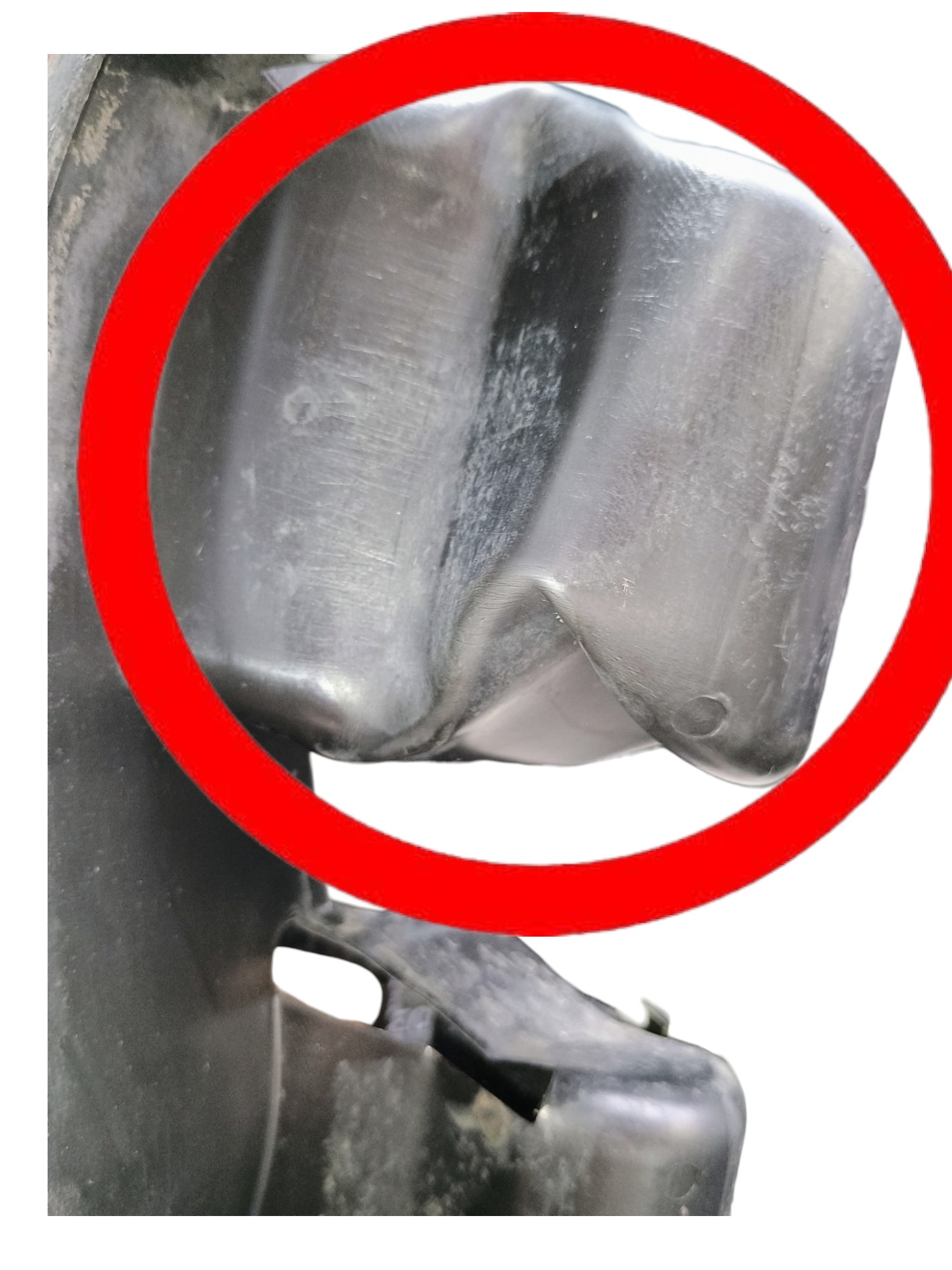 Absorvedor De Impacto Para-choque Ford Fiesta 2008 Detalhe 4