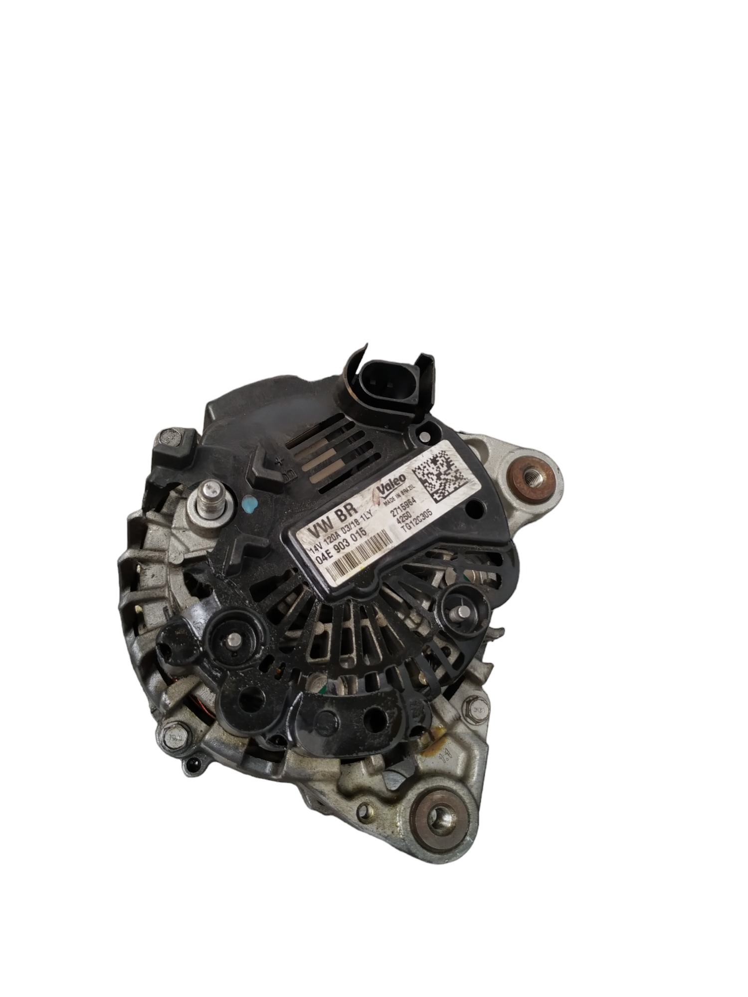 Alternador Vw Virtus 2018 Com Detalhe