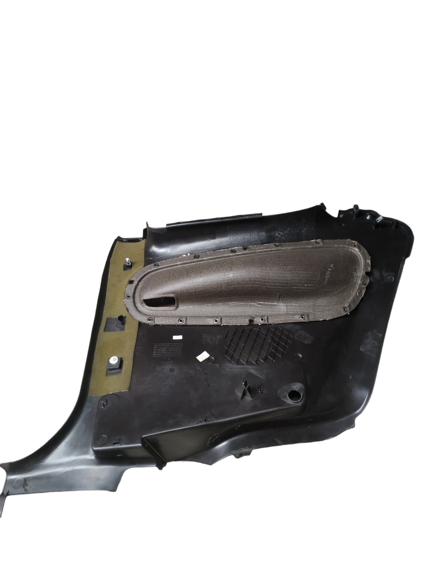Forro Porta Traseiro Esquerdo Peugeot 206 2004 Preto 2