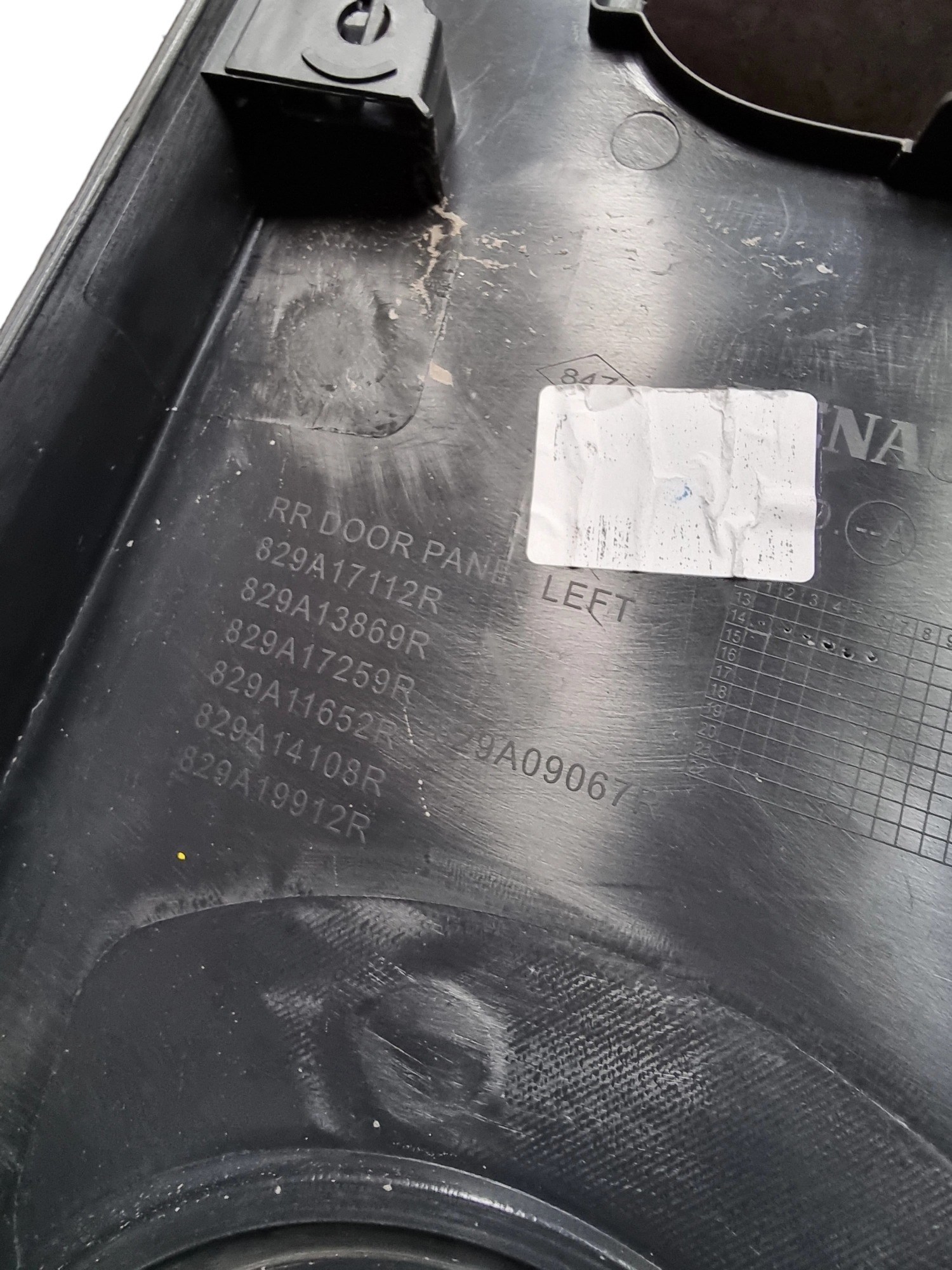 Forro Porta Traseira Esquerda Renault Logan 2015 829a17112r 3