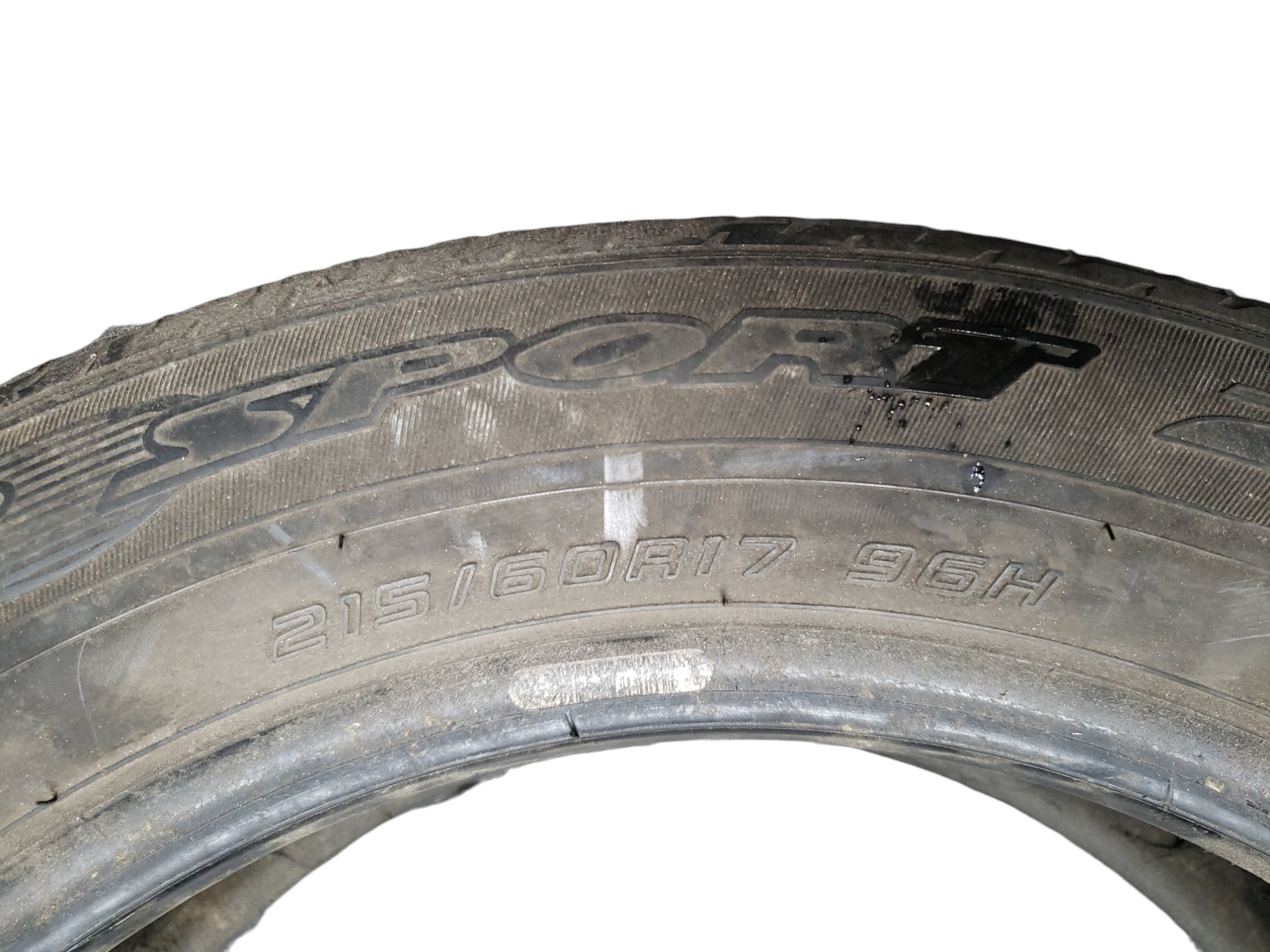 Pneu Usado 215 60 R17 Dunlop A1 5