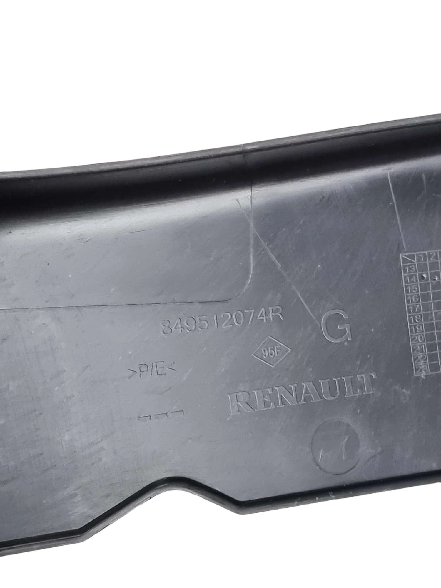 Soleira Traseira Esquerda Renault Logan 2015 849512074r 3