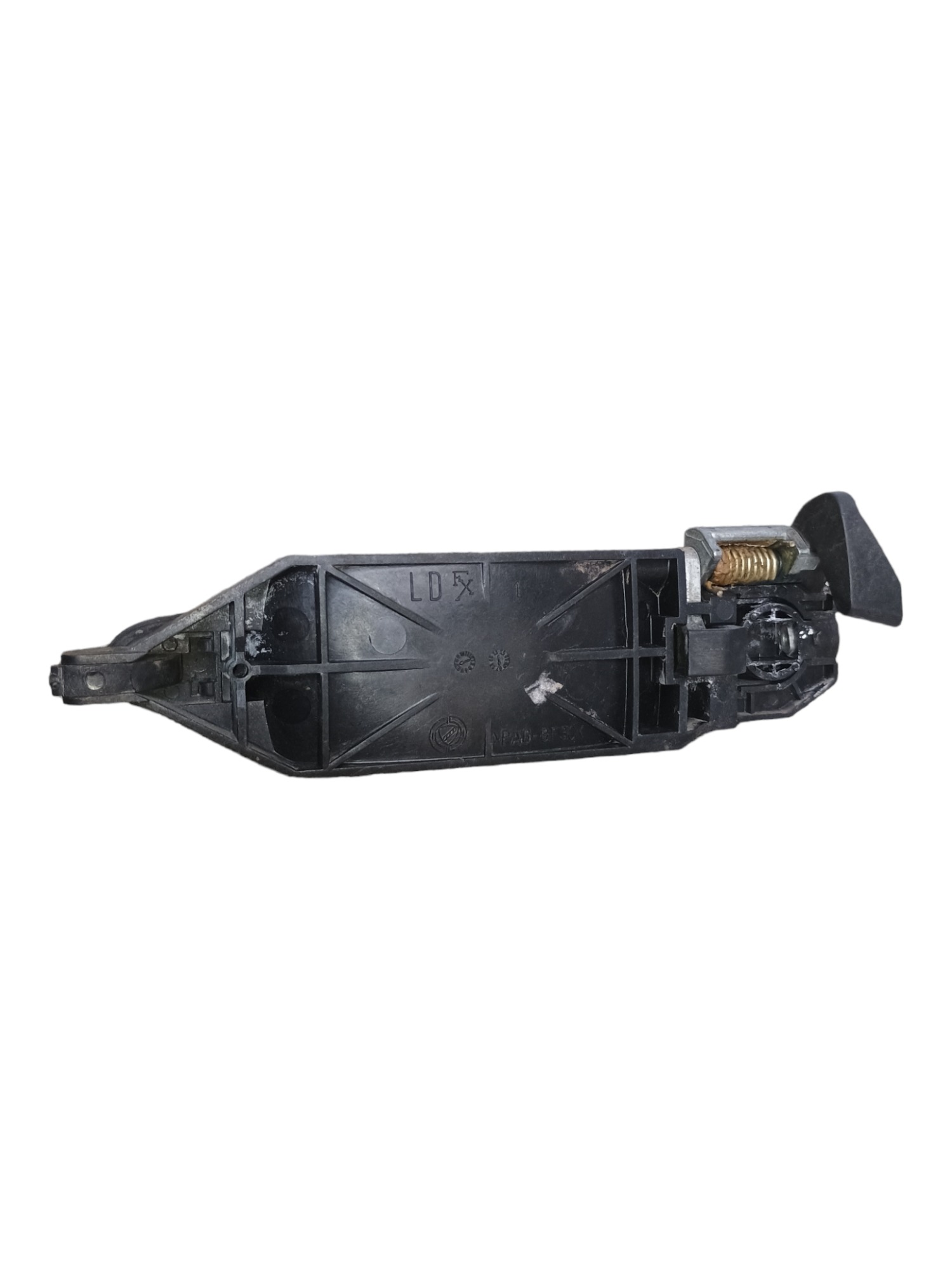 Maçaneta Externa Porta Traseira Direita Fiat Siena 2007 Preto Traseira 2