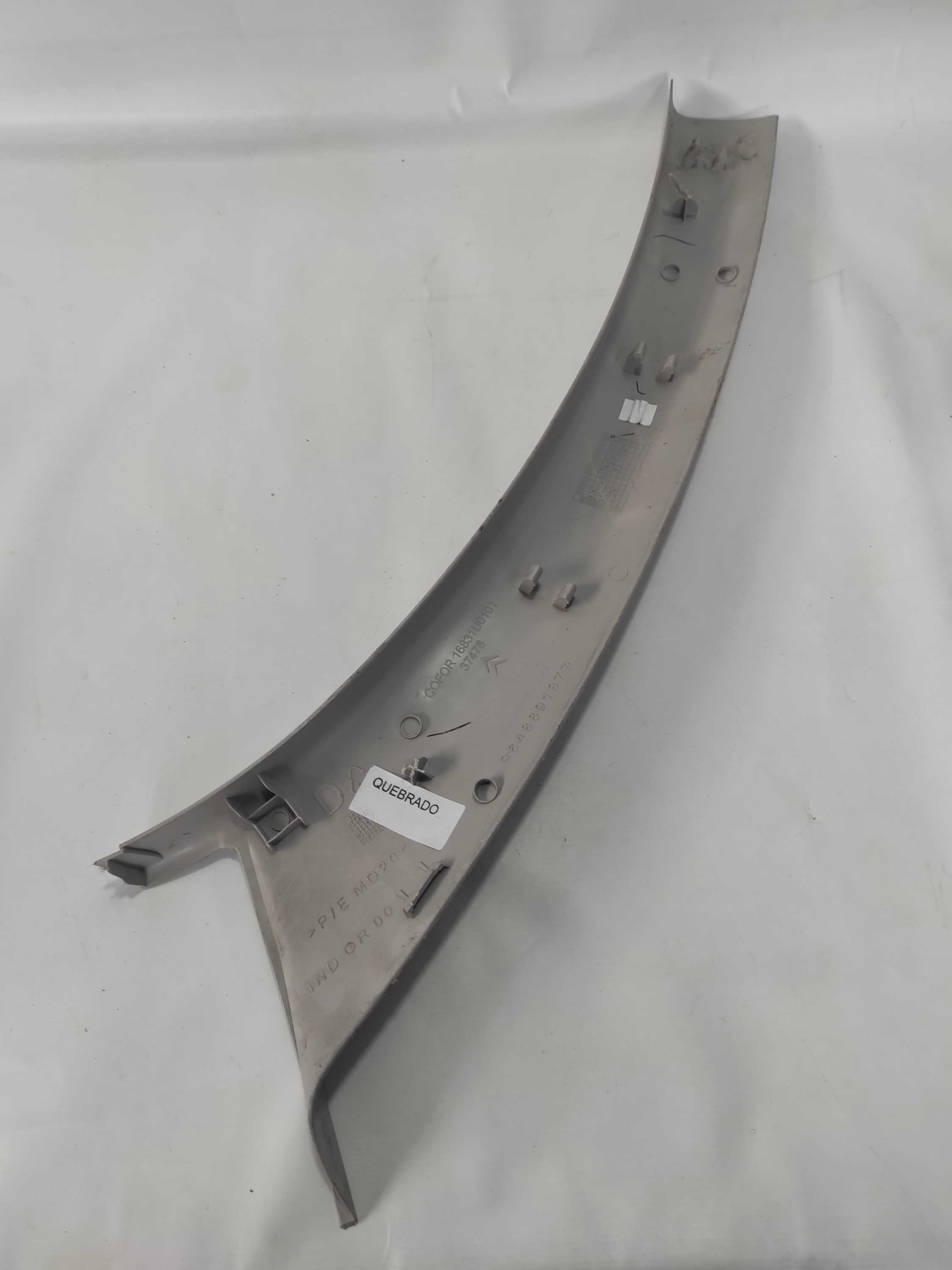 Moldura Coluna Dianteira Direita C3 Glx 2012 9648891877 2