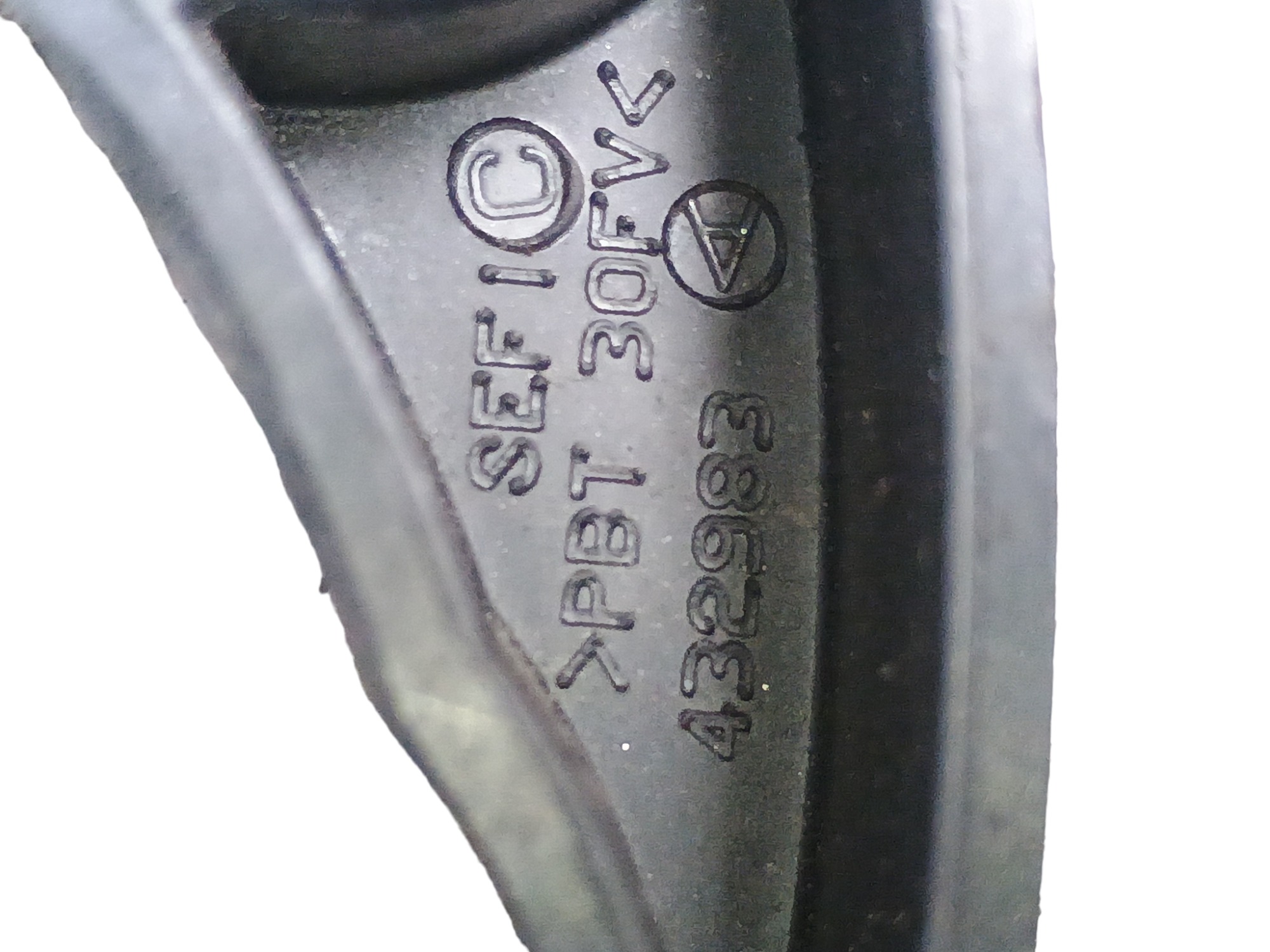 Puxador Abertura Capô Renault Clio 1.0 16v 2011 432983 Preto 5