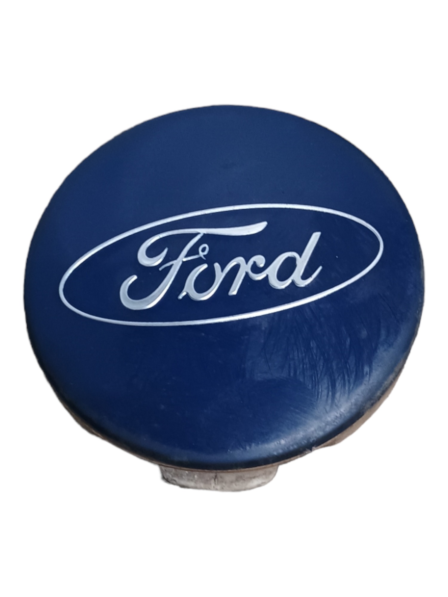 Calota Emblema Tampa Centro Roda Ford New Fiesta 1.8 2014  Azul 2